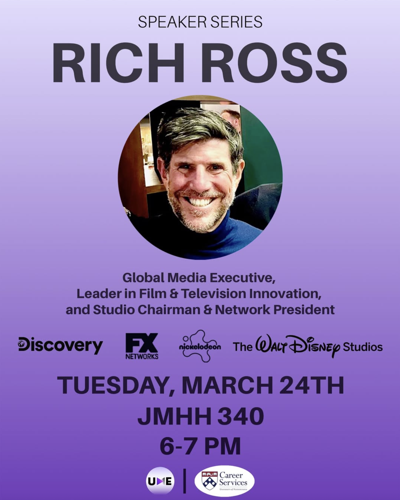 Rich Ross Speaker Series Event