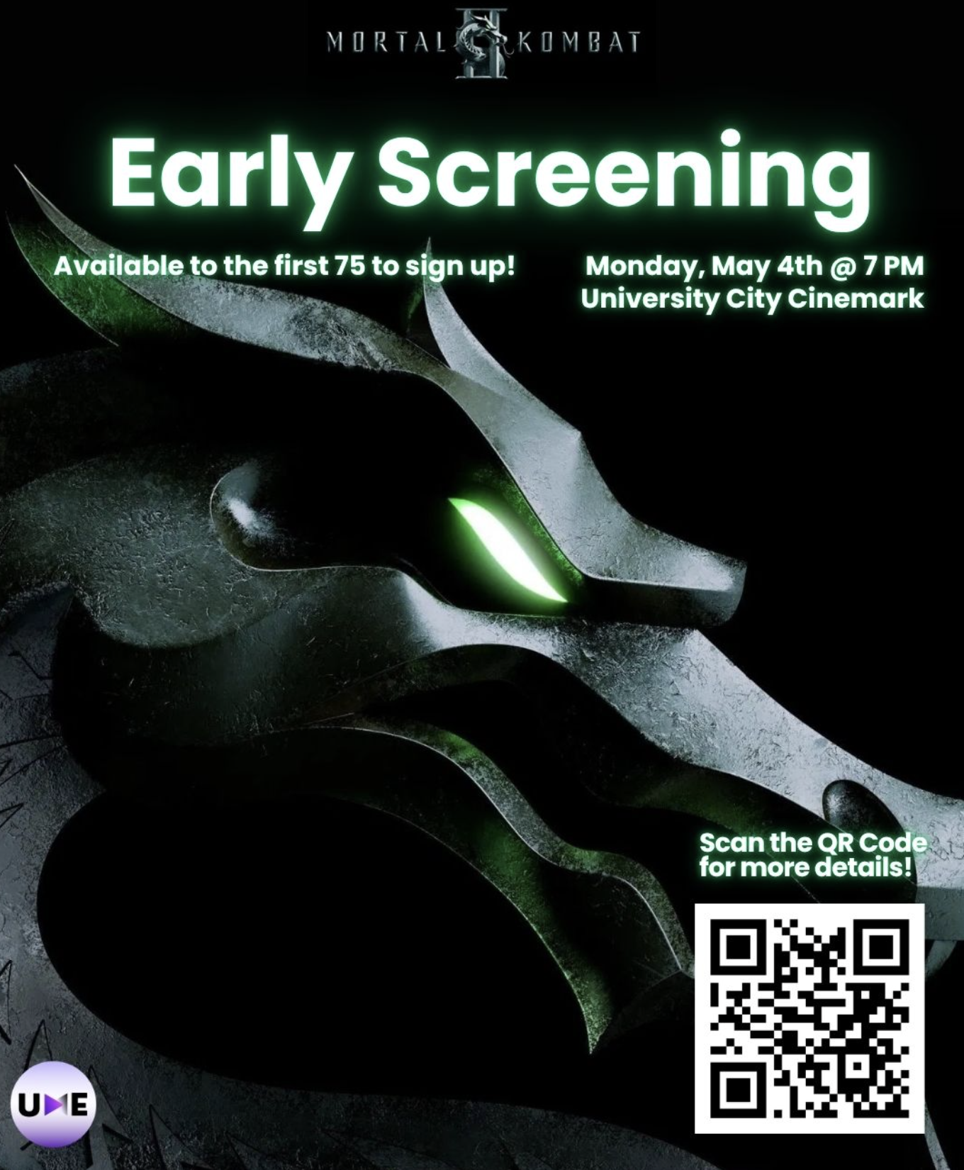Mortal Kombat II Early Screening