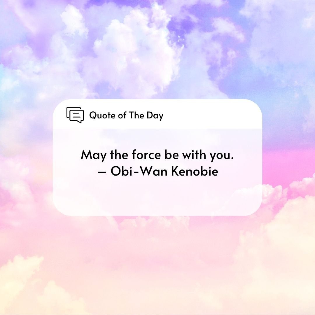 May the force be with you today on May fourth :-) The power is inside you, it has been there all along. #maythefourth #joycoach #dancingwithlife