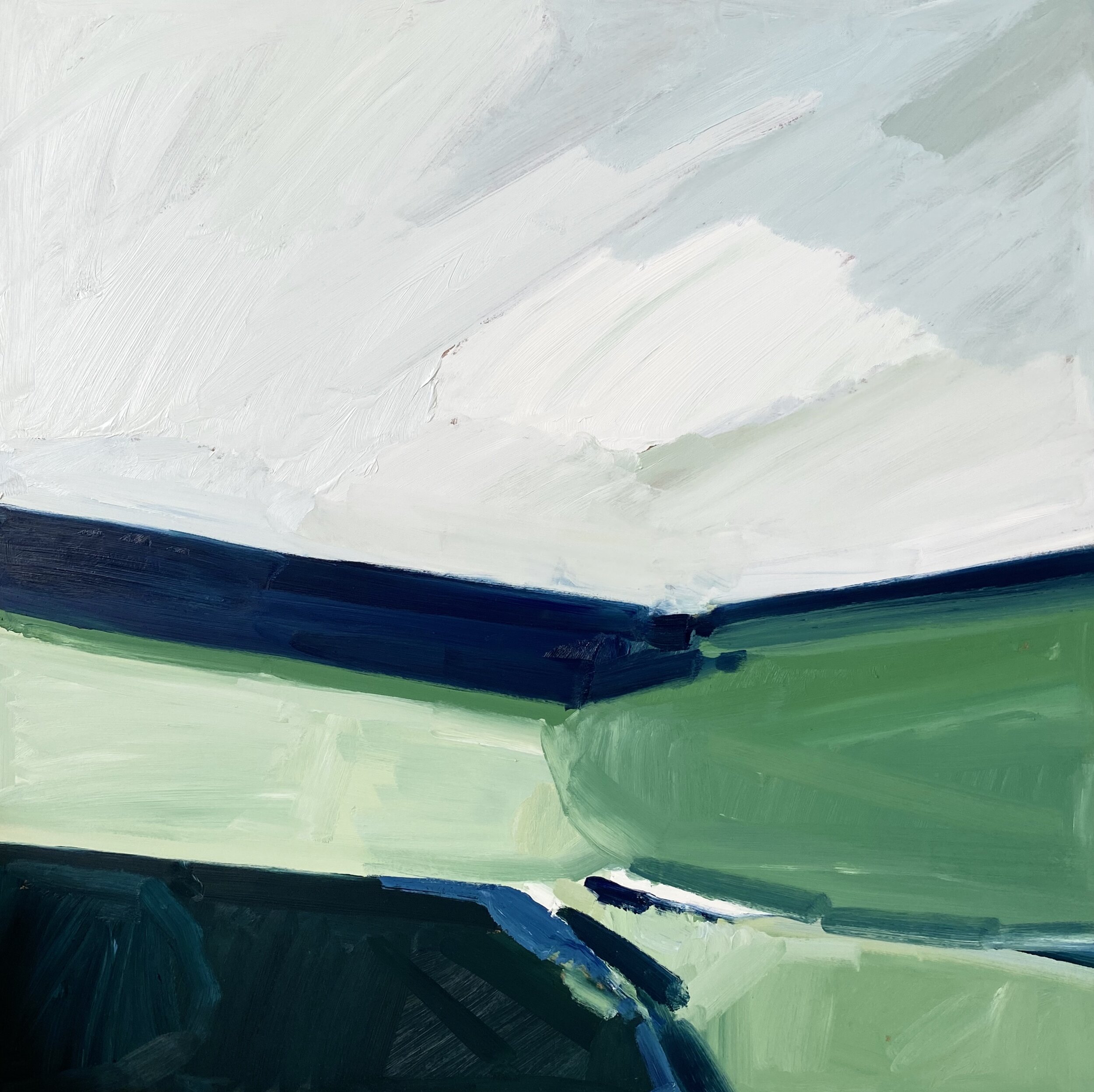 Blue & Green Landscape, Zennor