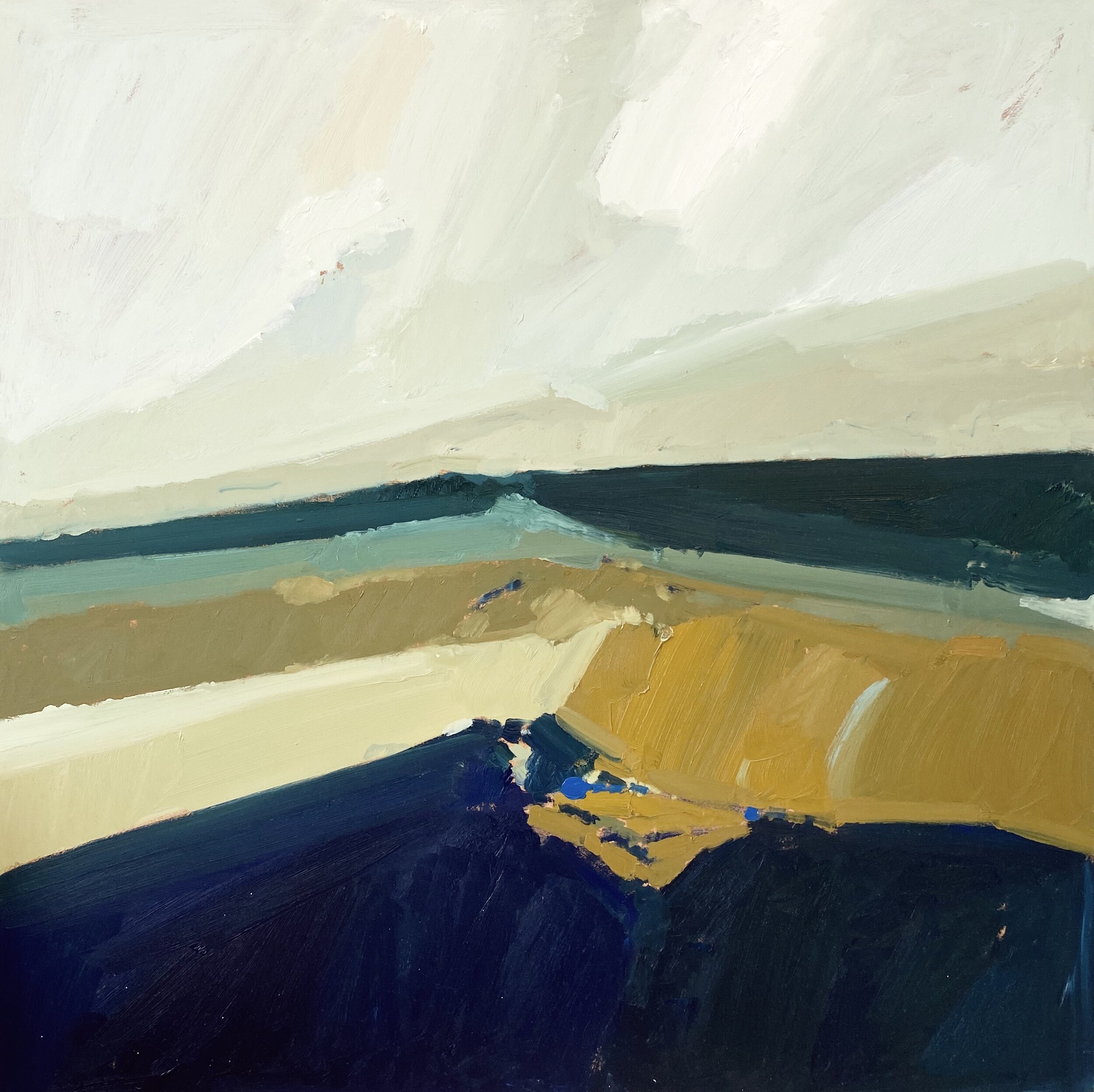 Rich Ochre Landscape