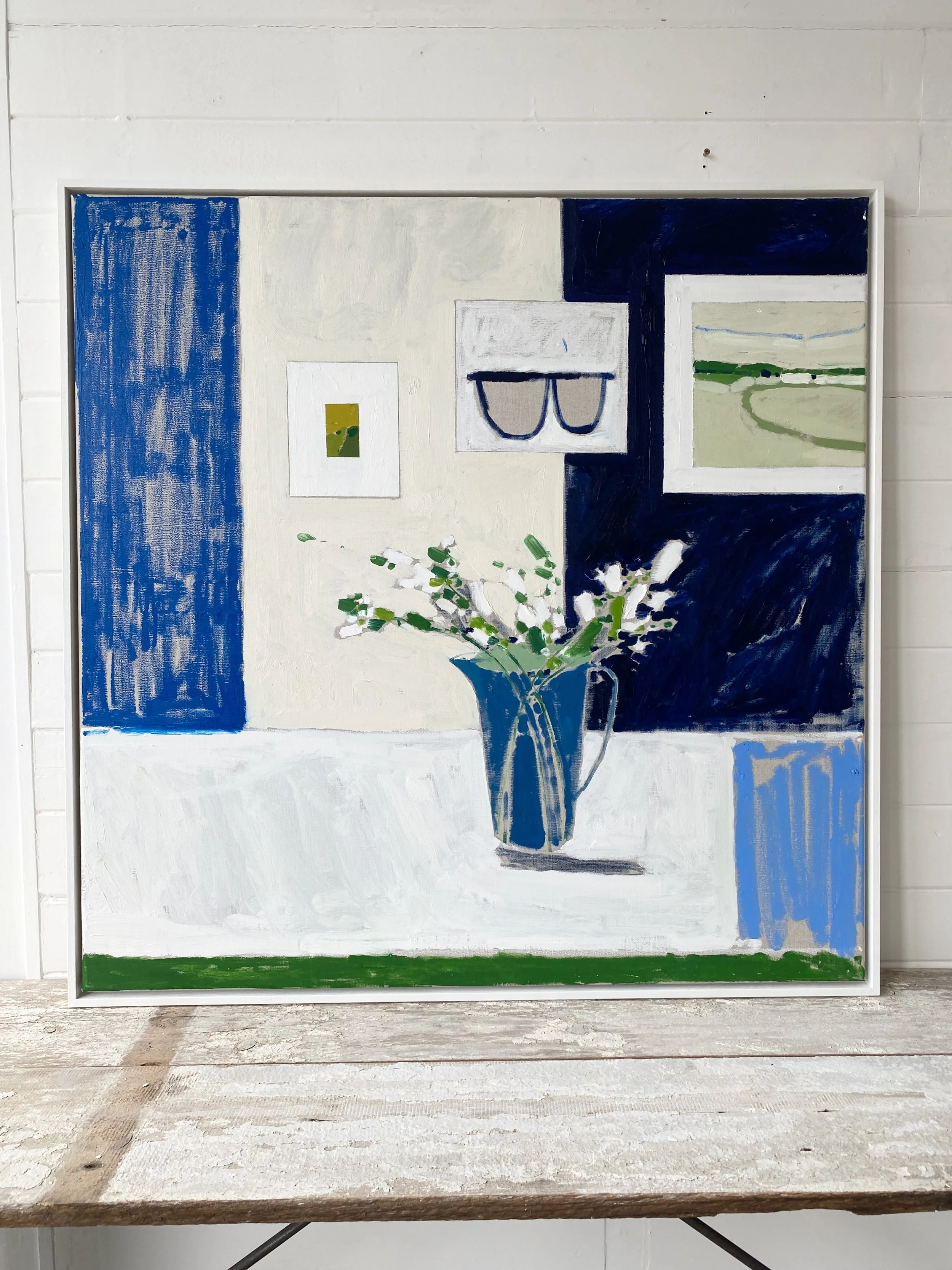 'Blue Studio Interior' - £2250