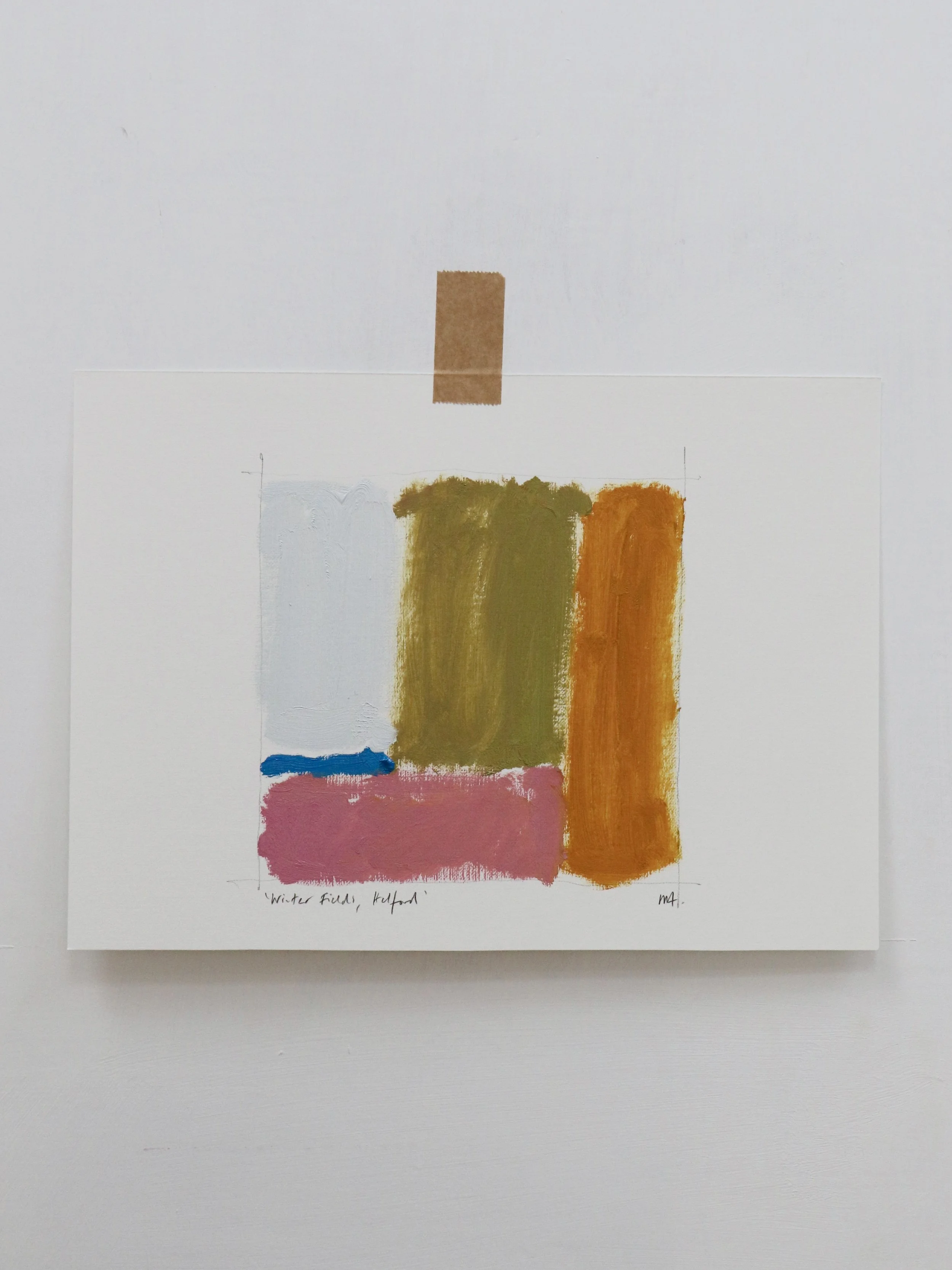 Winter Fields, Helford