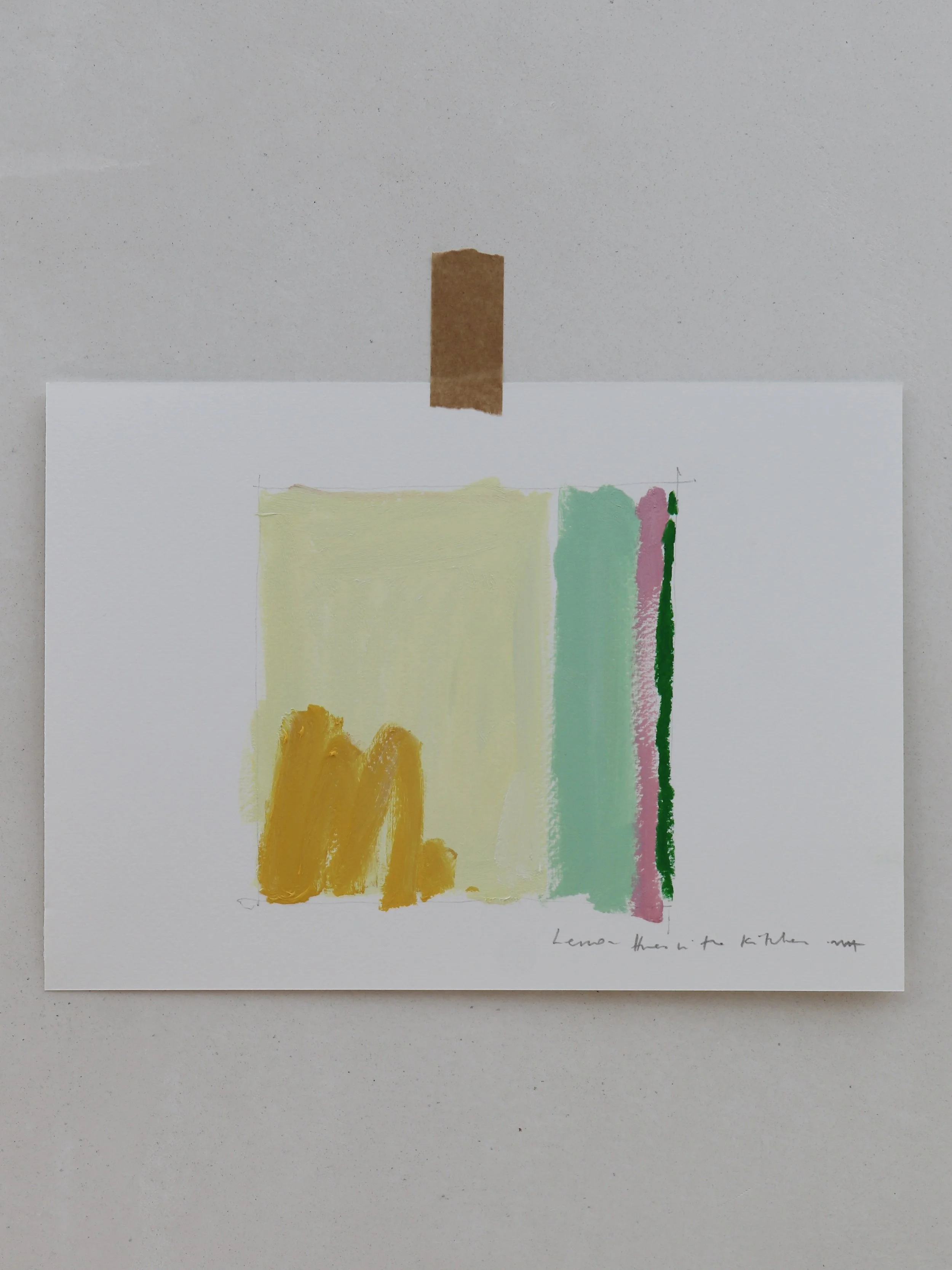 Lemon Hues in the Kitchen