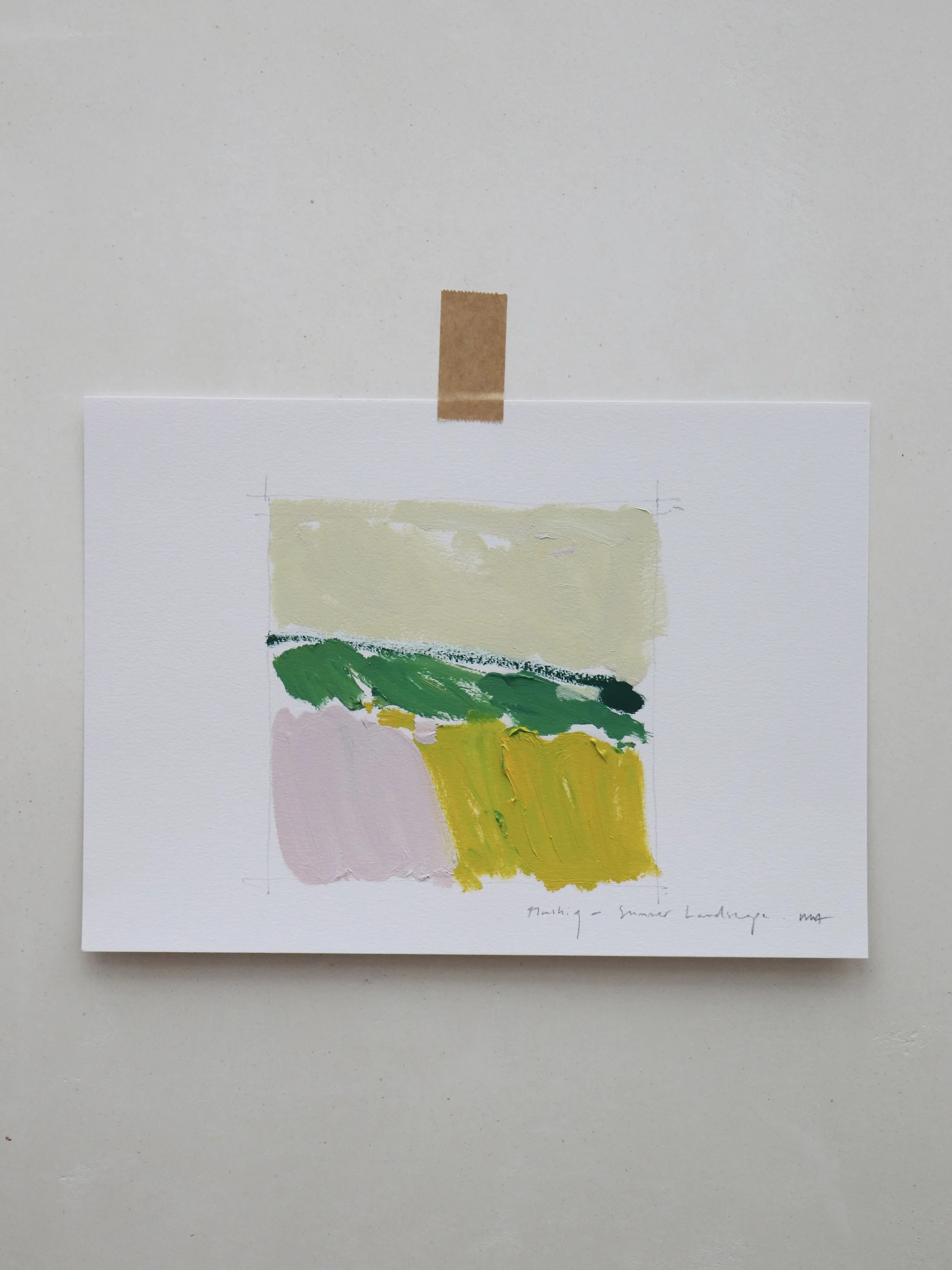 Flushing - Summer Landscape