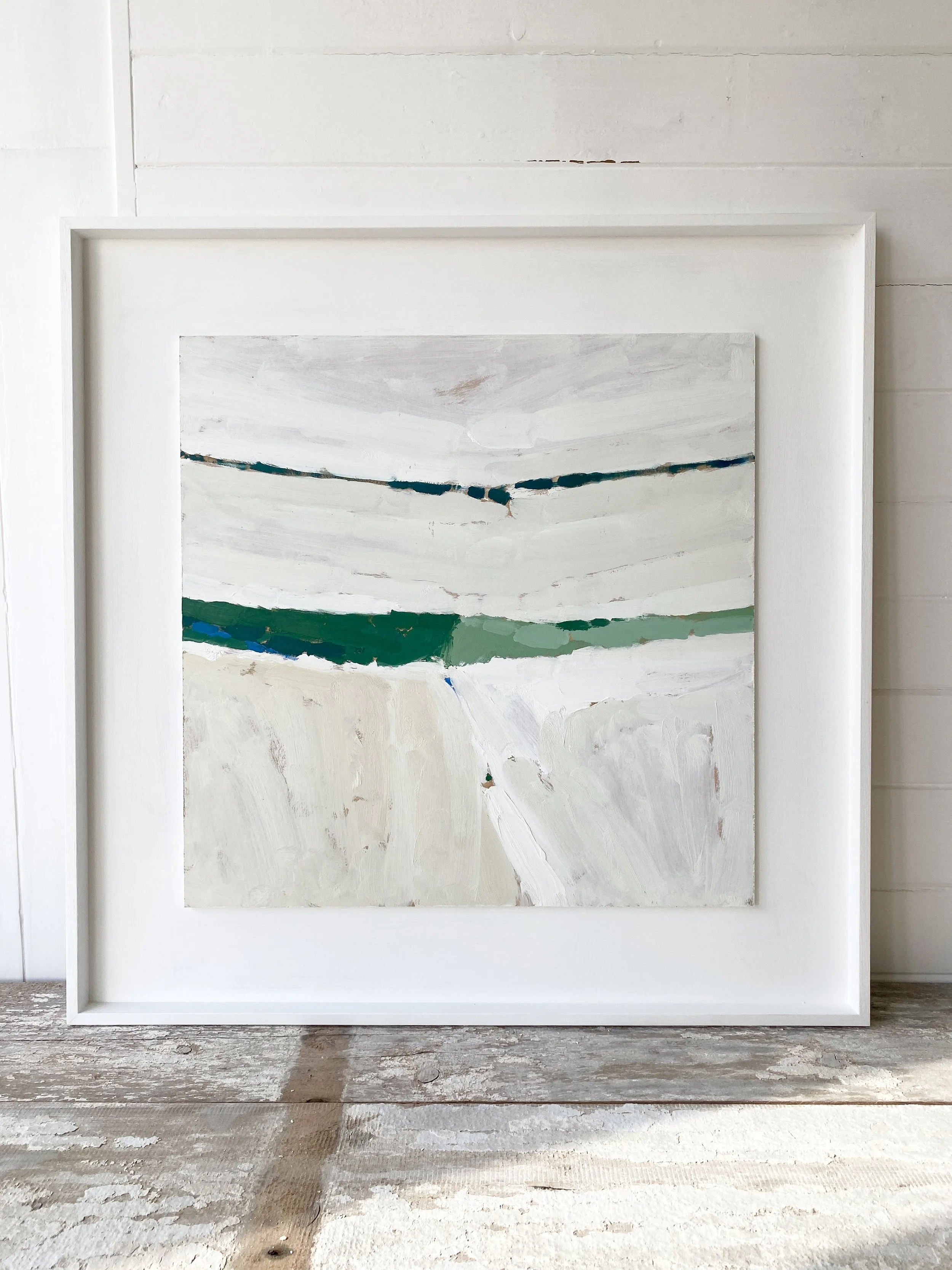 'Soft Headland at Gwithian - Beach Hut View' - £1250