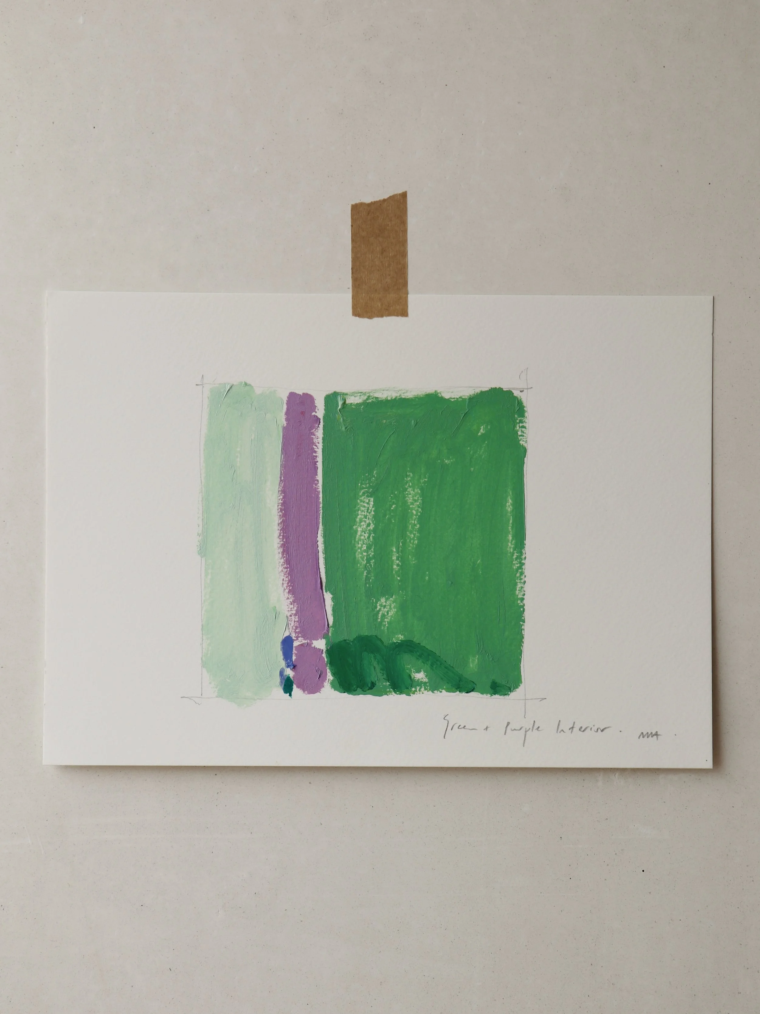 Green & Purple Interior