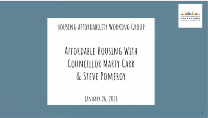 Housing Affordability Workshop # 5