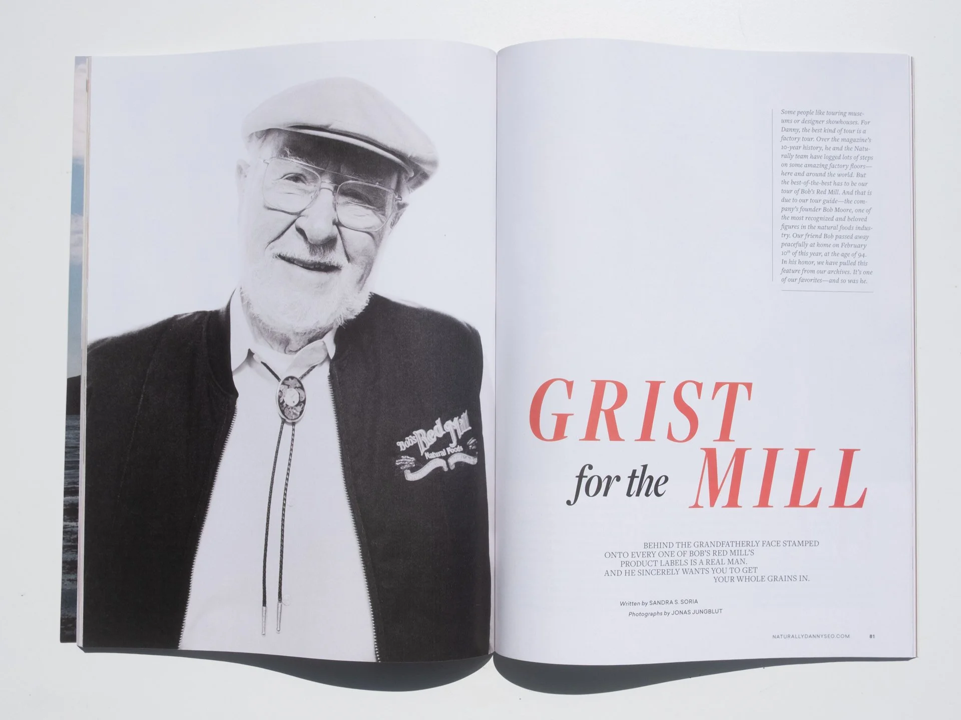 Grist for the Mill for Naturally Danny Seo Magazine