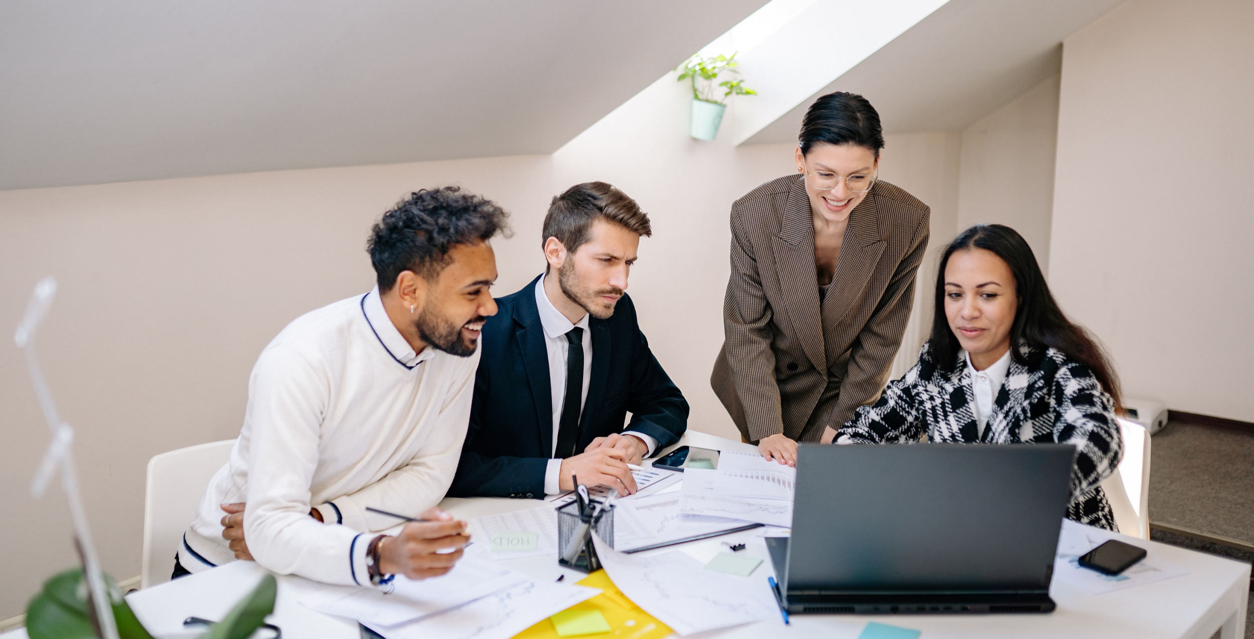 Teamwork at the office