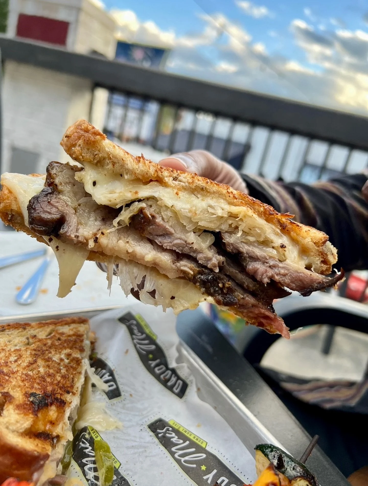 Smoked Brisket Reuben - the reason #NationalSandwichDay exists.