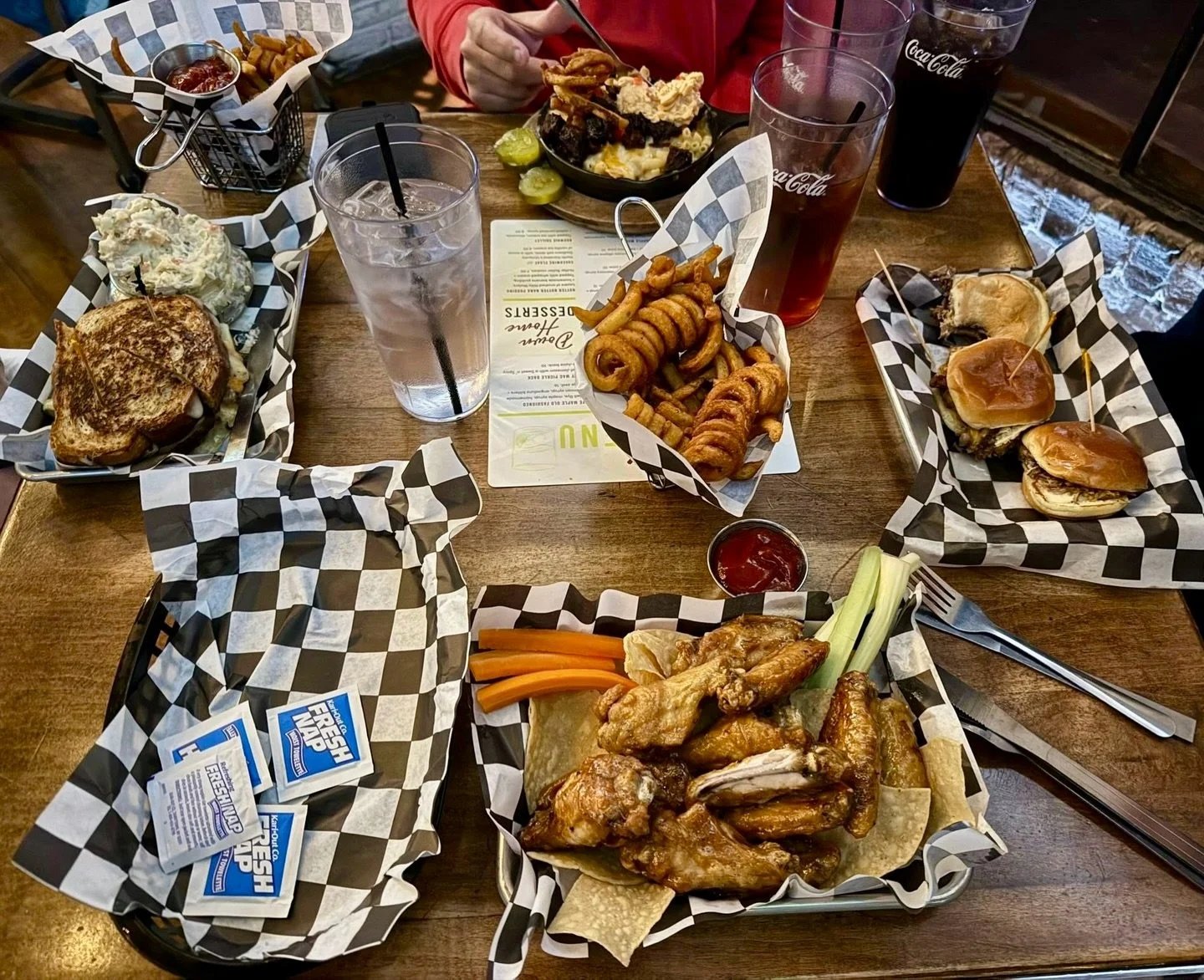 Wings, sliders, skillets... couldn&rsquo;t dream up a better Saturday spread if we tried.