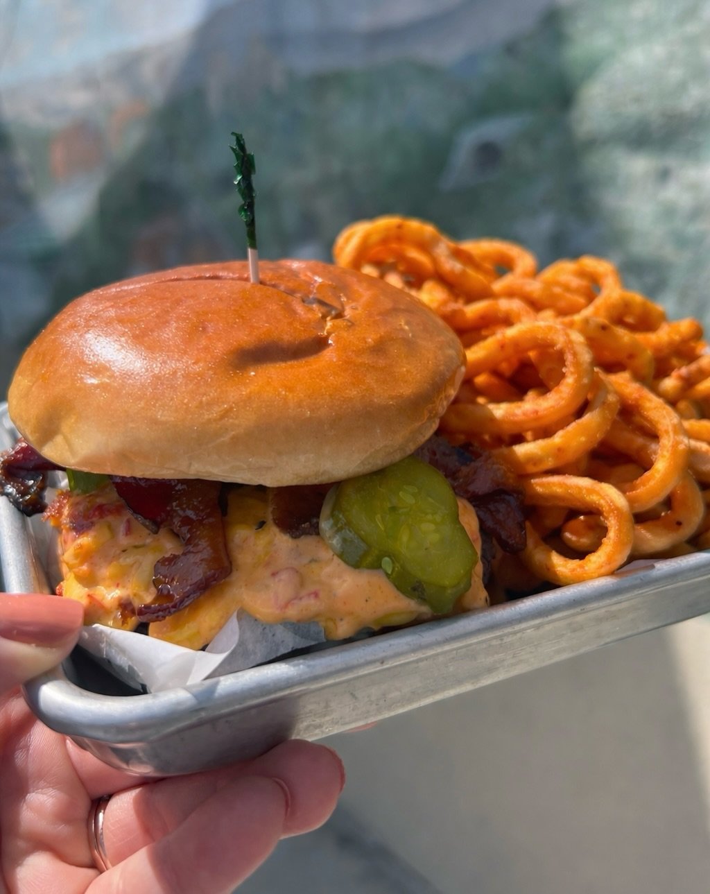 The Down Home tastes better with beef from down the street. 🤌

We&rsquo;re proud to source our ground beef from Chop Shop Butchery right here in Asheville! Local flavor done right.