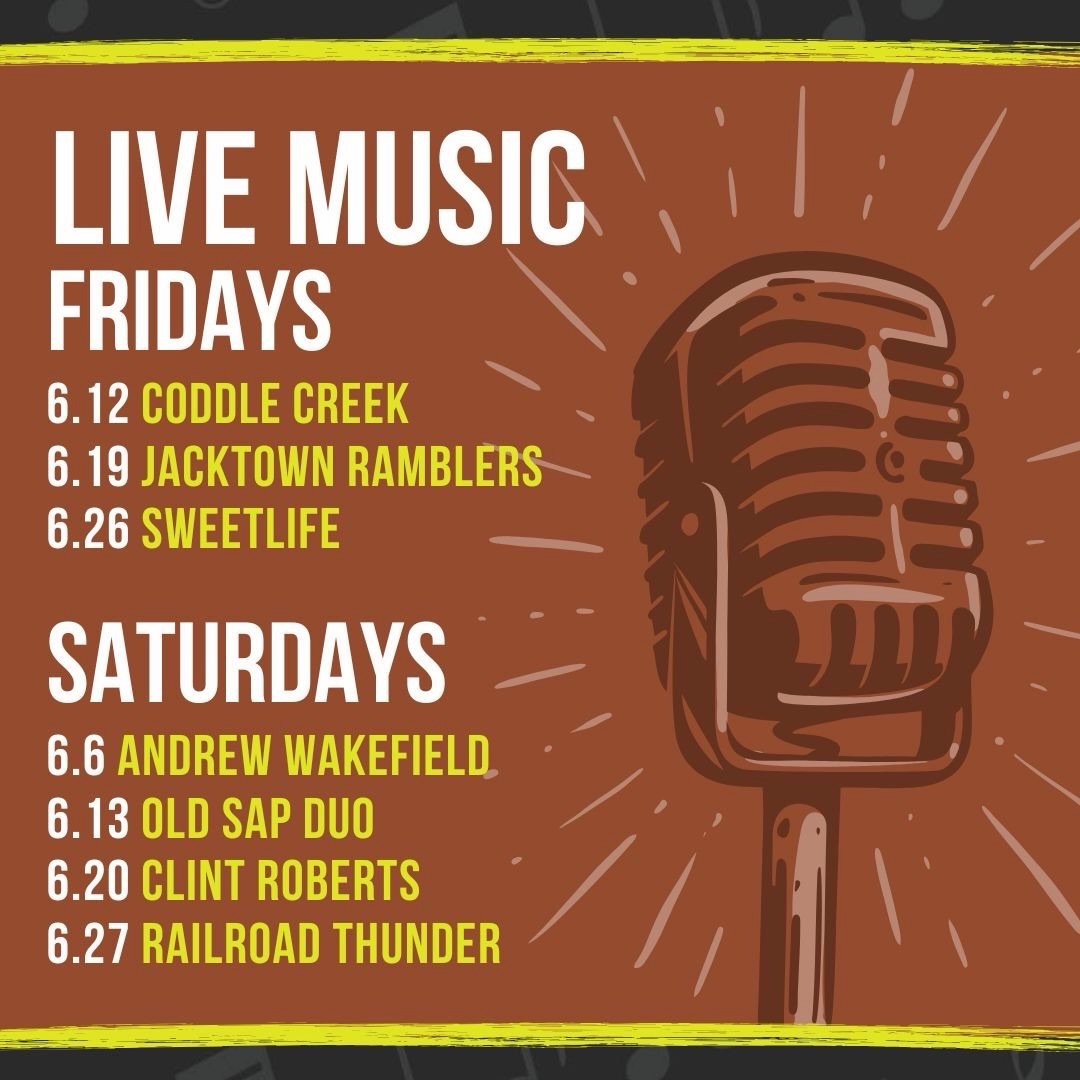 The Daddy Mac&rsquo;s stage is heating up faster than the June temps. Kicking things off with @wakefieldmusic tonight at 9pm. 🔥

Our FULL food menu runs until midnight on Fridays &amp; Saturdays for the people who know late night food should taste b