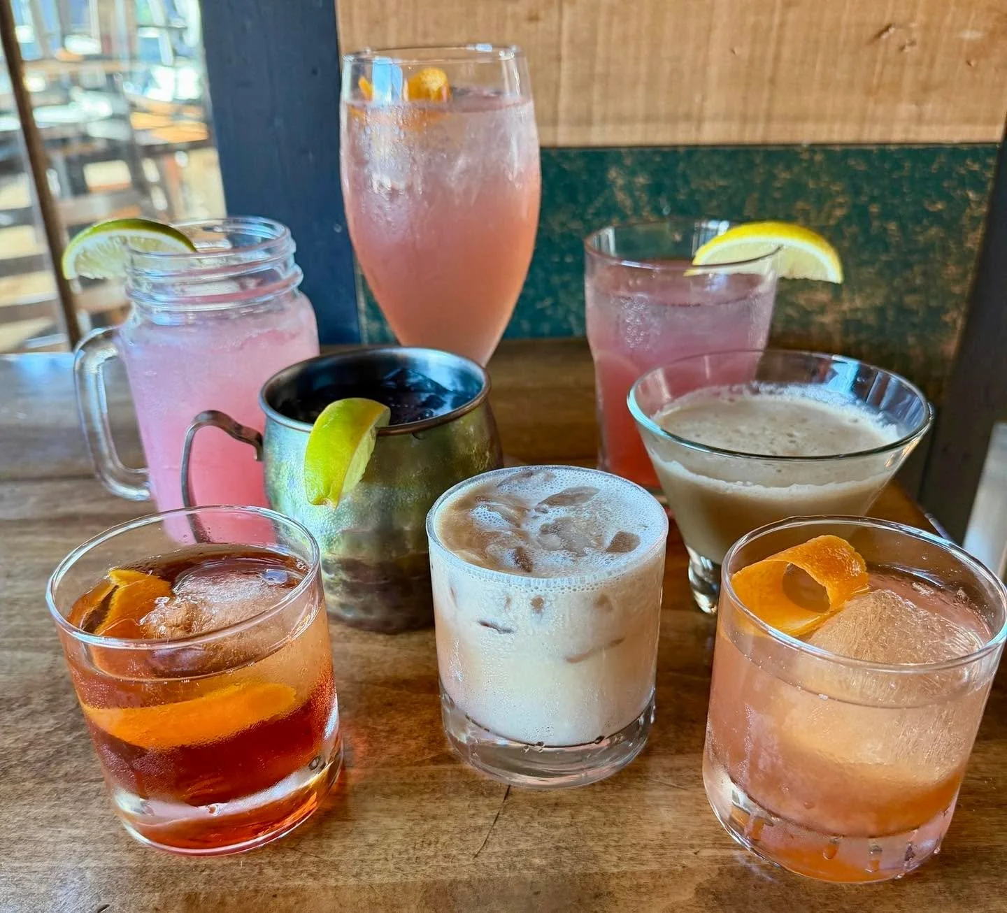 The art &rarr; the artists 🤌

Our new lineup of fall cocktails and mocktails is here! Enjoy returning favorites like the Blackberry Mule and Margarita. Then try out your NEW favorites like Salted Caramel Espresso Martini and the Dirty Chai.