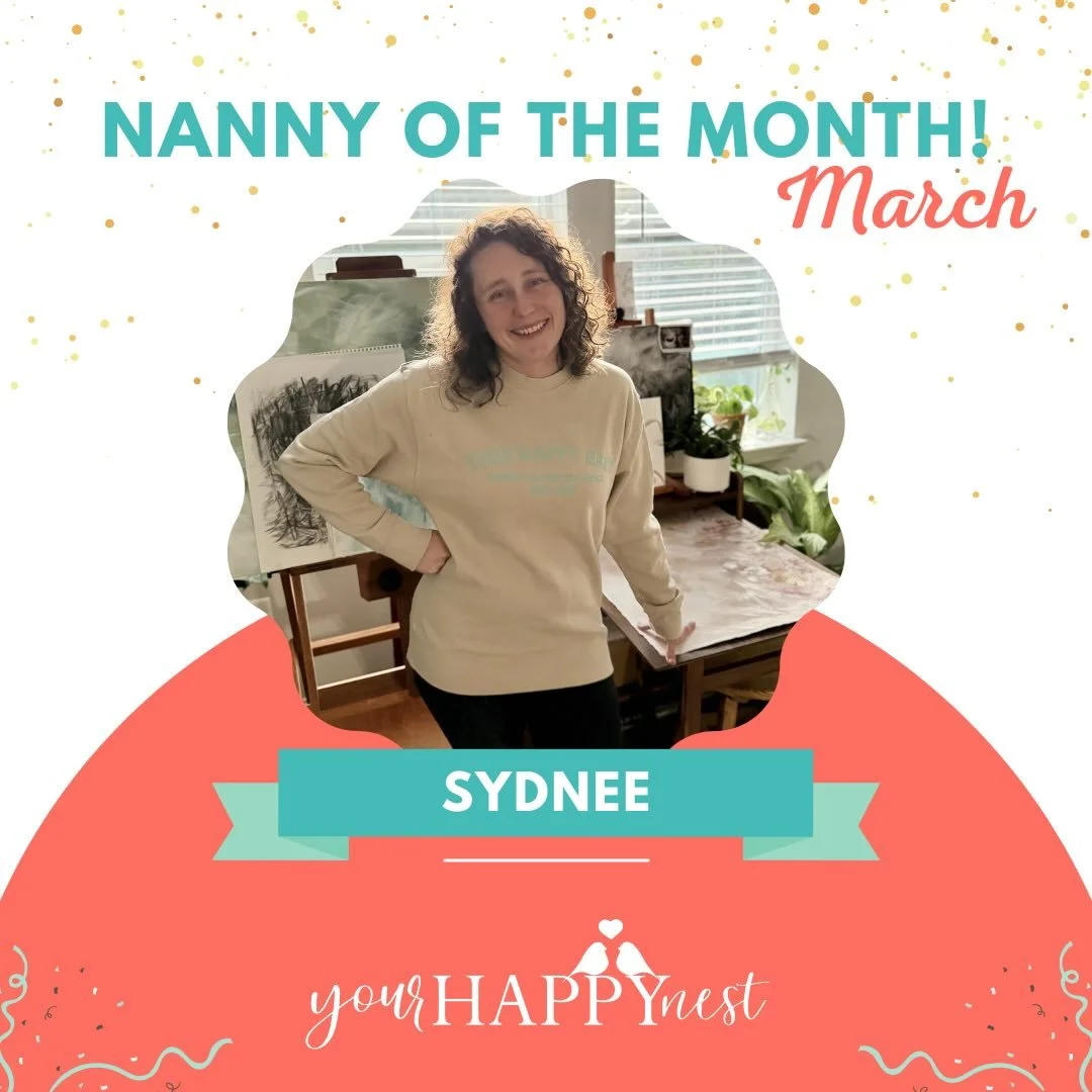 We are so excited to introduce our March Your Happy Nest Nanny of the Month, Sydnee! 🙌🏼🎉
Sydnee has been part of the Your Happy Nest team since 2017, serving as both a dedicated nanny and one of our trusted and most requested babysitters. In 2019,