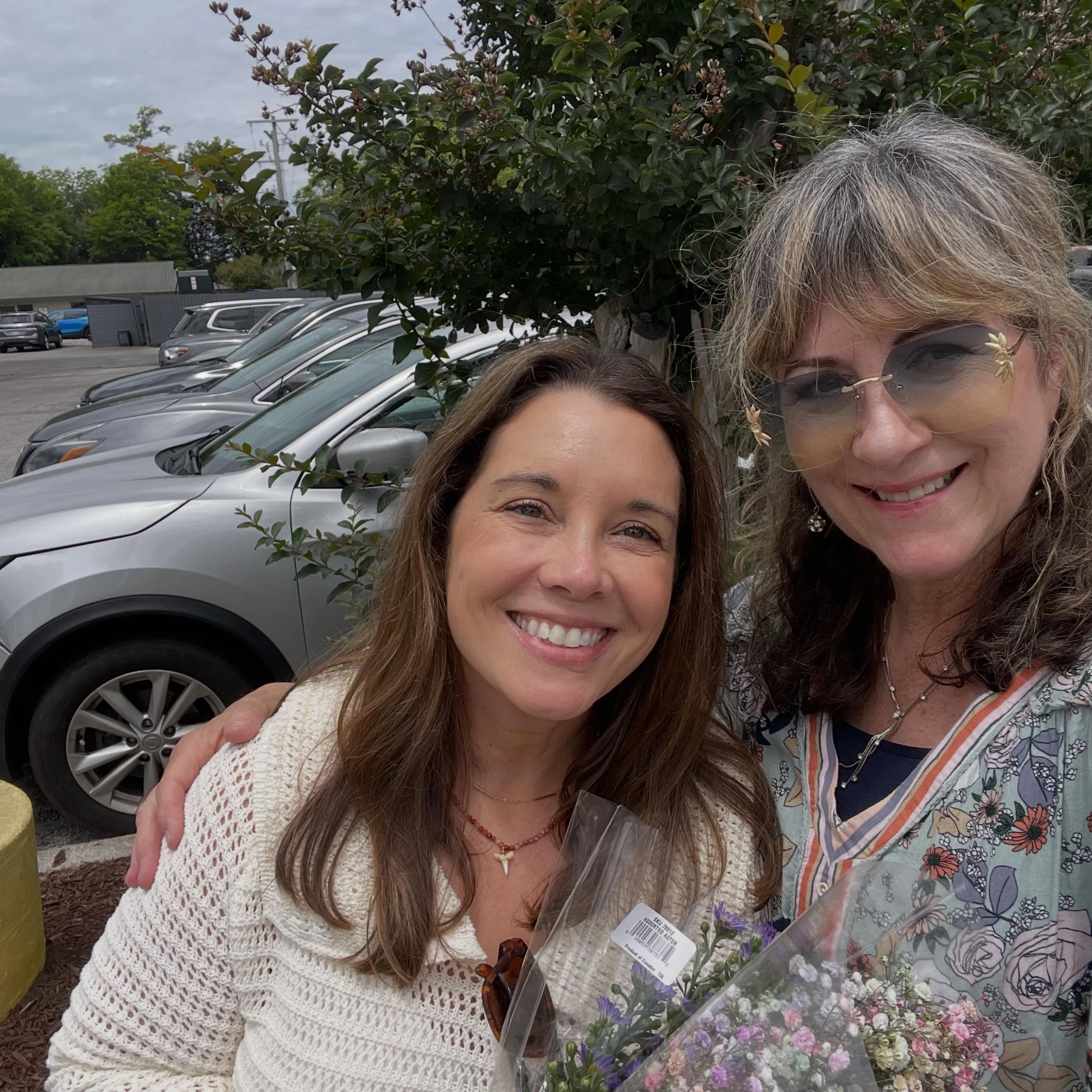I got to have brunch with this special lady today! Cheri was one of the first nannies I placed with a family in Atlanta many many years ago and she still works with us as one of our on call sitters (and is frequently requested by many of her beloved 