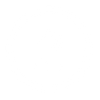 White number one icon inside a circular outline on a transparent background.