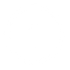 White number one icon inside a circular outline on a transparent background.