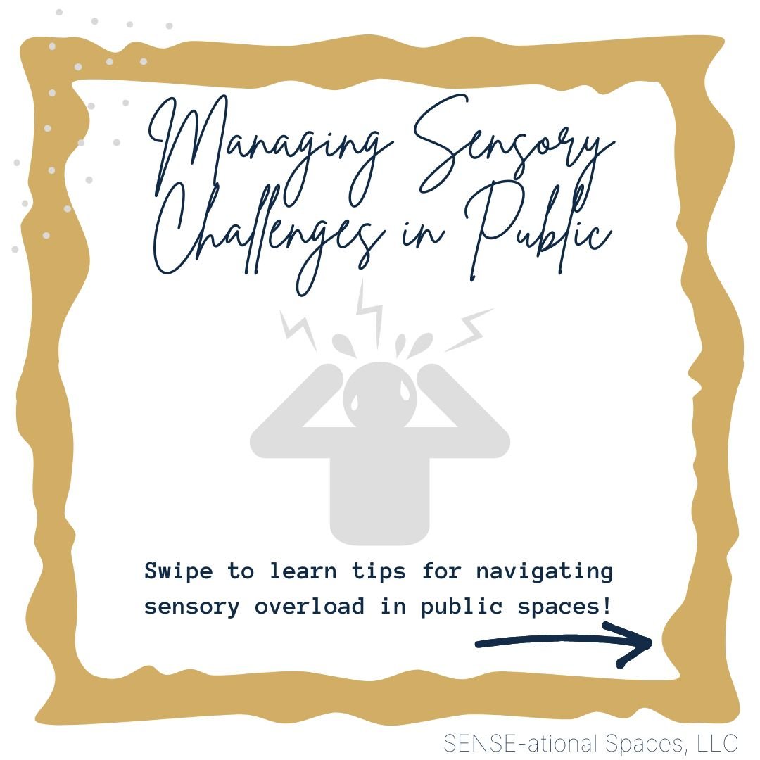 Sensory overload occurs when an individual receives more sensory input than their sensory system can process, leading to stress, anxiety, or meltdowns. This can make navigating public spaces challenging. Swipe to learn more about sensory overload and