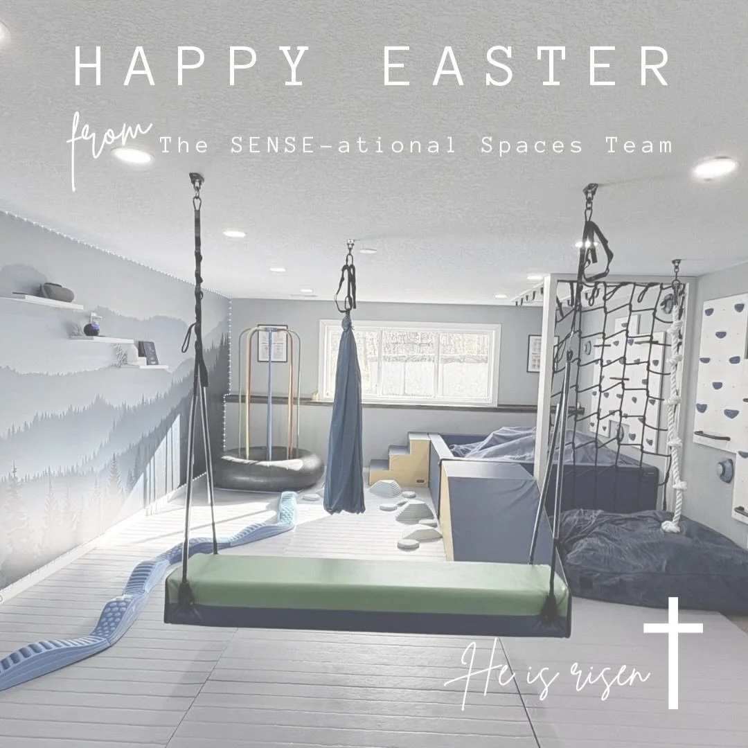 Have a SENSE-ational Easter 🐣✨
Celebrating the love and new life this day brings, and the fresh hope that comes with spring!

#InclusiveCelebration #EasterJoy #SpringHope #SENSEationalSpaces #SensoryFriendly