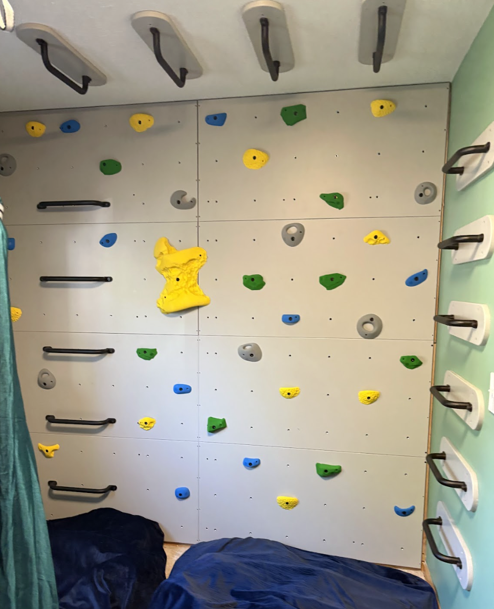 8x8 foot home wall kit- Blue/green/yellow/gray