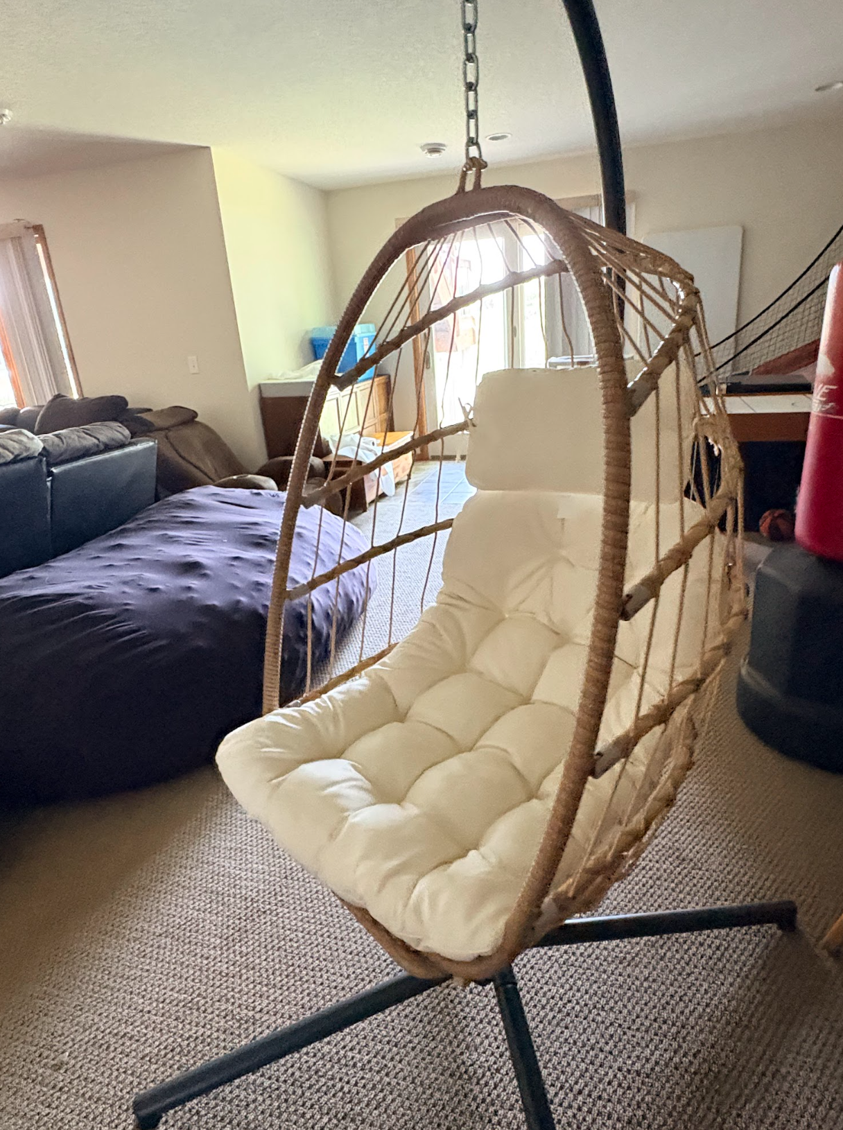 Egg Swing Chair with Stand