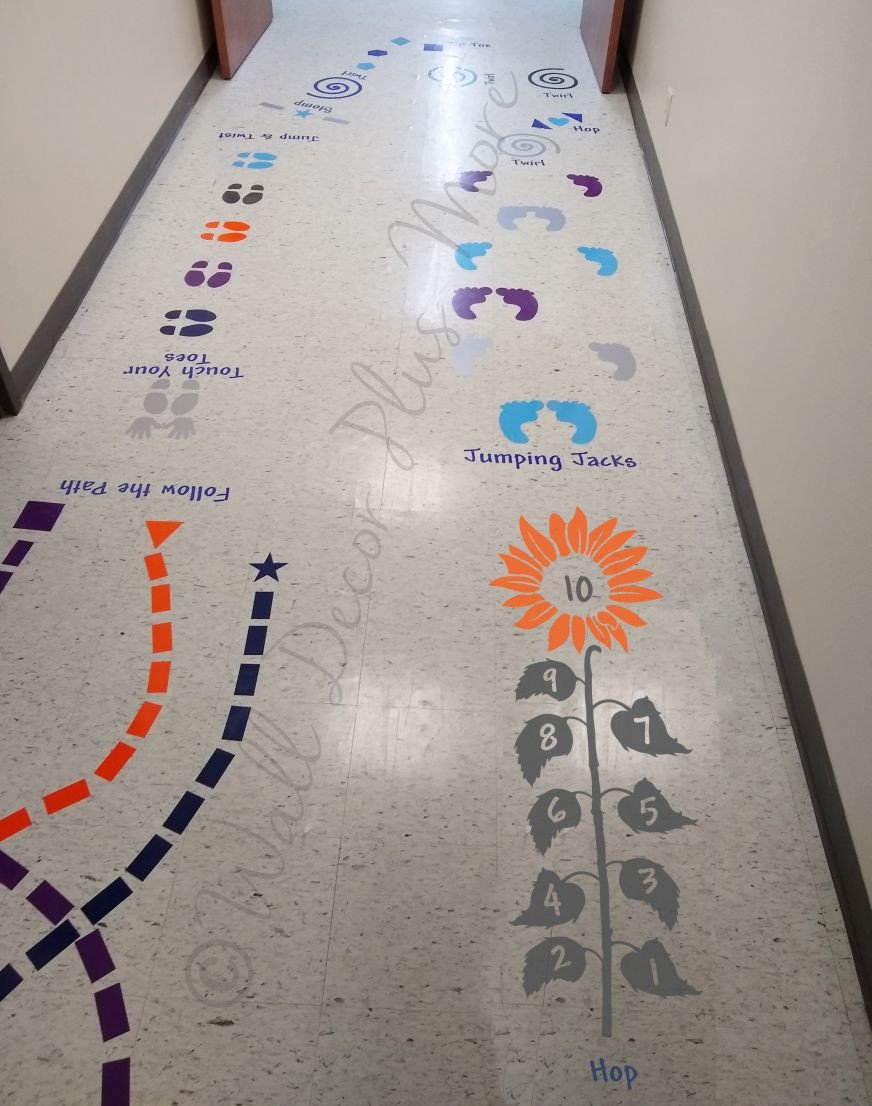 Sensory Path Decals