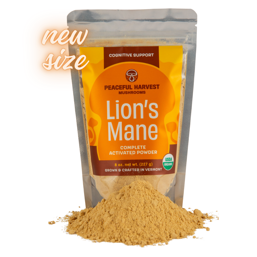 Lion's Mane Powder — Peaceful Harvest Mushrooms