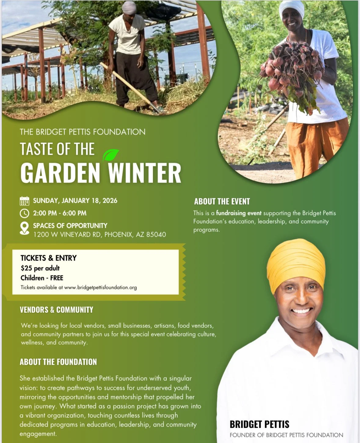 Taste Of Garden-Winter Event