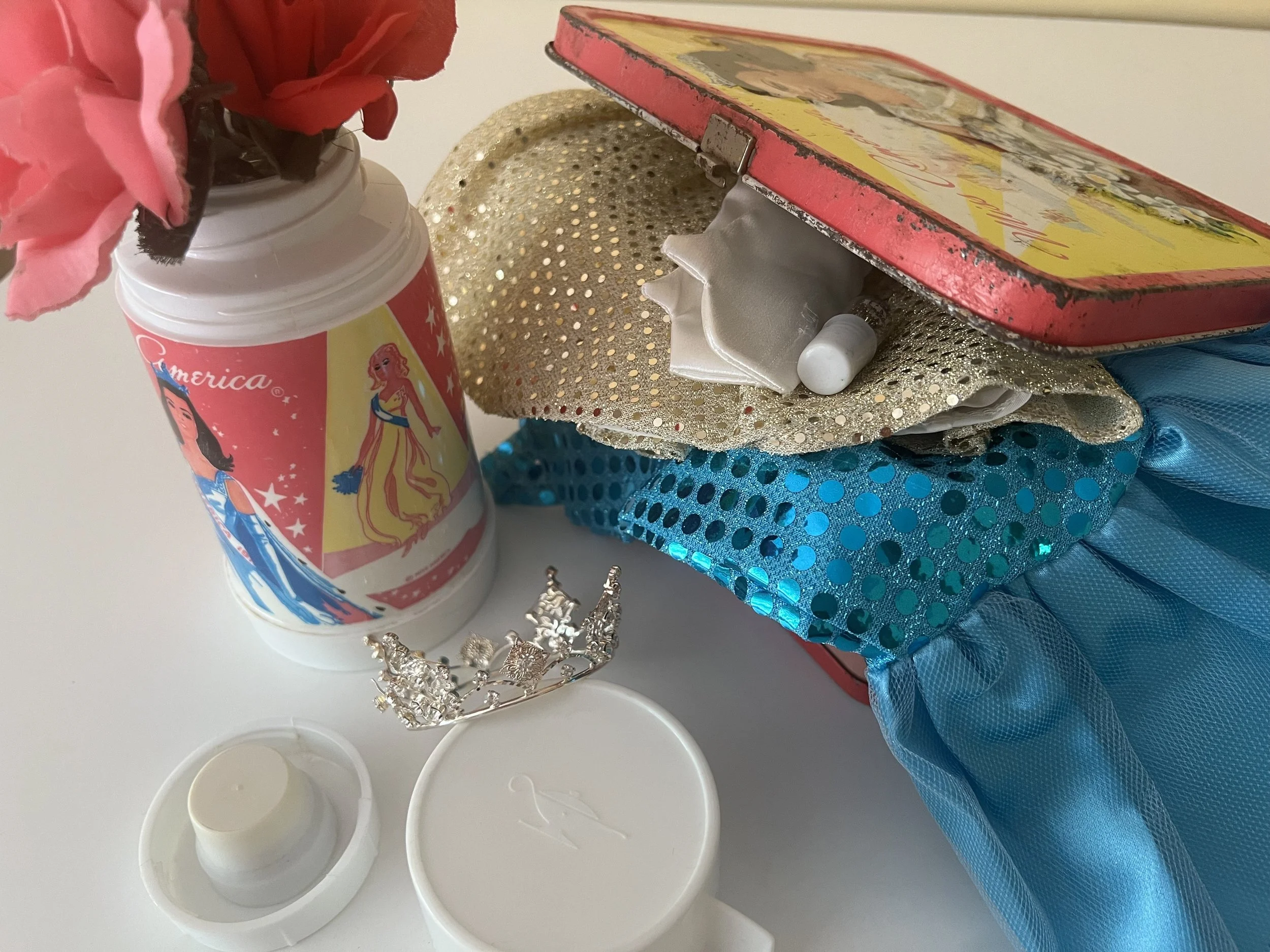 Miss America's Lunchbox thermos box gown.jpeg