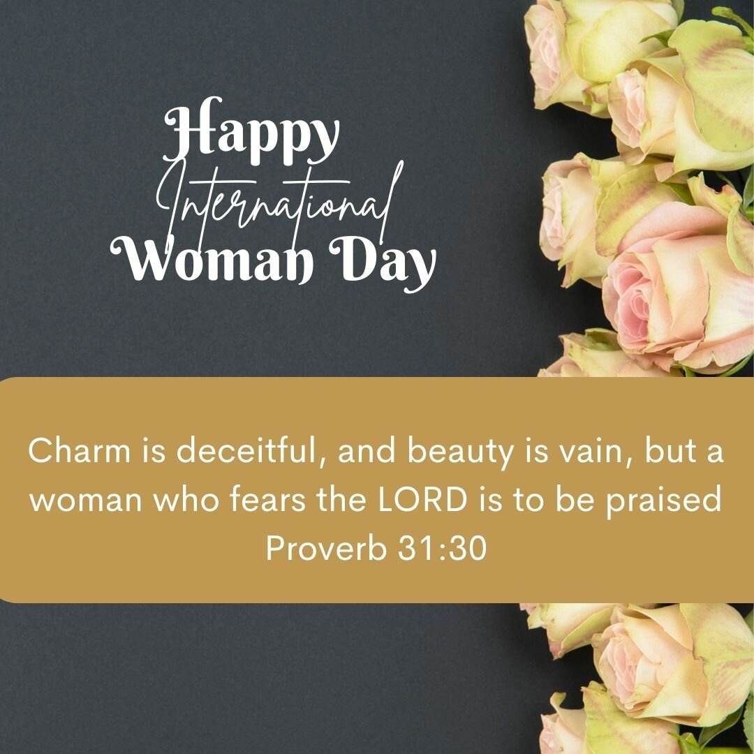 Happy International Women's Day. 

#womeninthebible #womensday