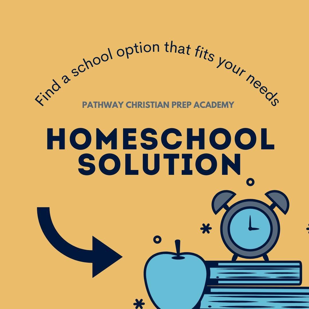 ✨ Did you know we have a program for homeschool?
At @pathwaychristianprepacademy we offer an affordable comprehensive homeschool option for families who want flexibility + Christian values with the help of a robust curriculum and instructional resour