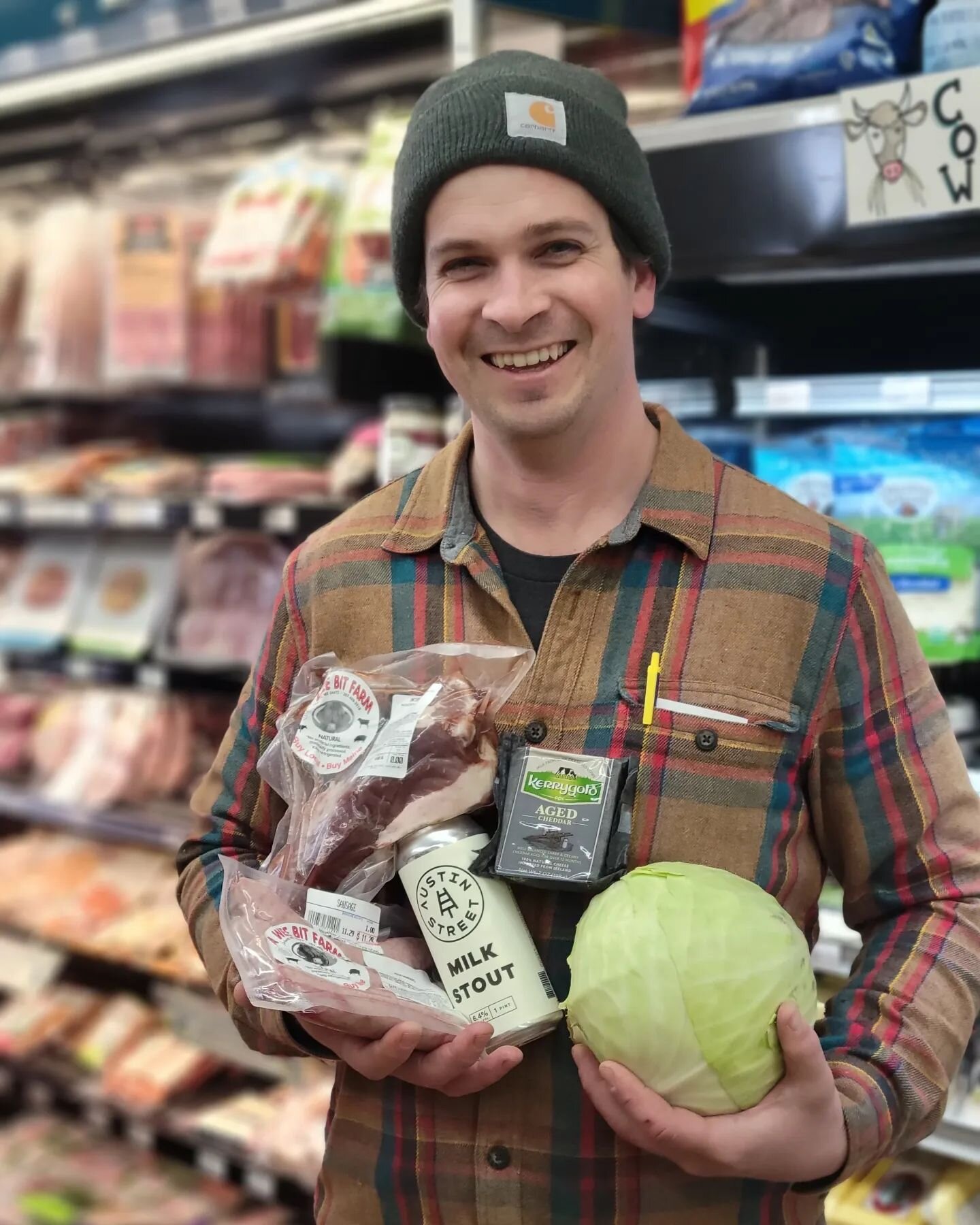 It's that time of year! We have local, corned beef and all the fixings for a delicious St. Patty's Day meal! 

#stpatricksday #cornedbeef #holidaycheer