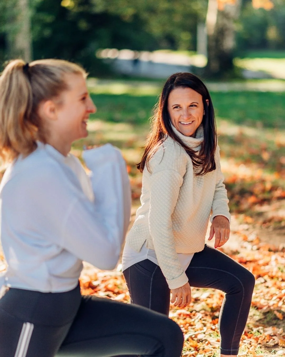 You can hire a fitness coach for a lot of reasons:

💪 Maybe you want to feel stronger.

⏰ Maybe you want to get into a more consistent routine.

💫 Maybe you just need some accountability to show up.

What you may not know, though, is that when you 