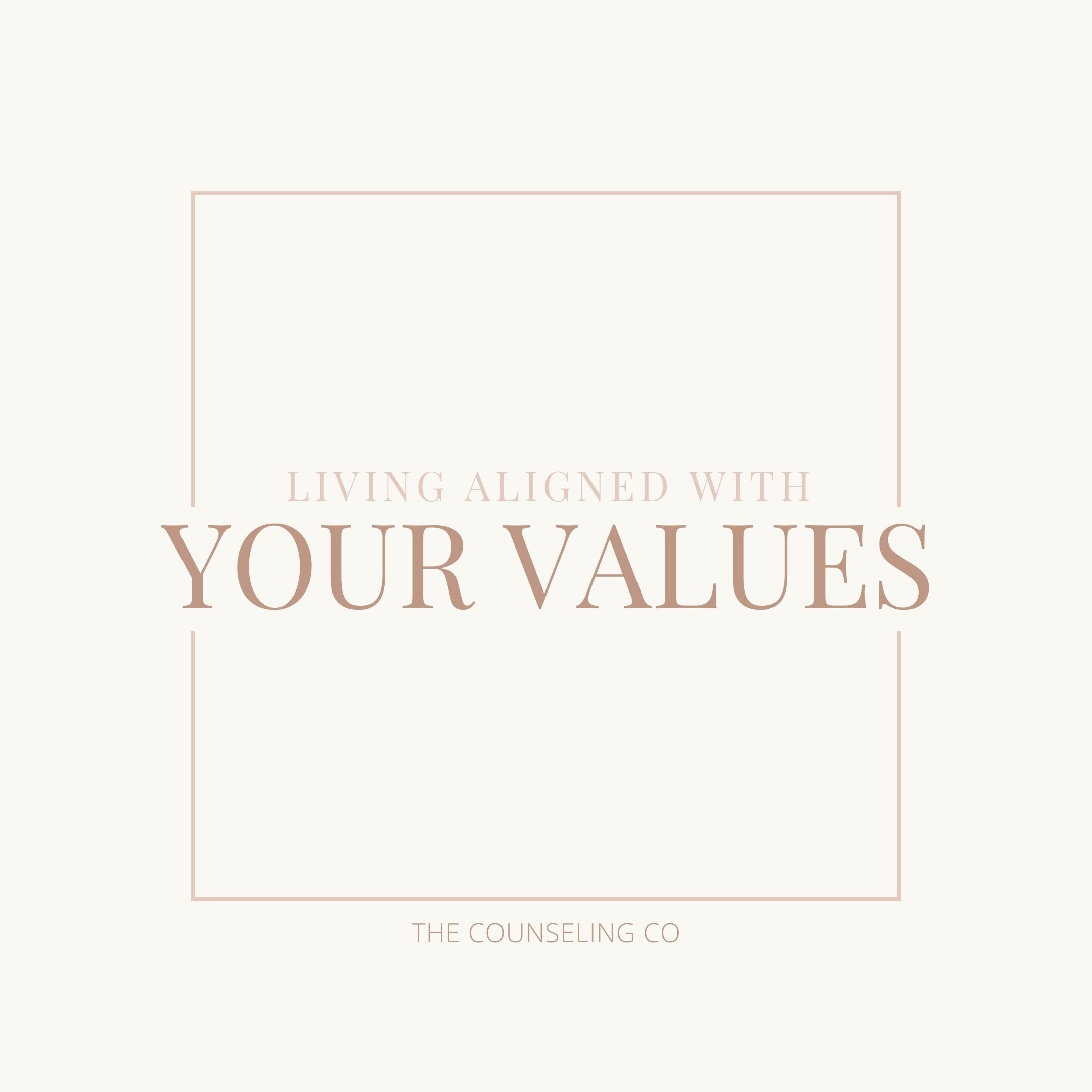 Living Aligned With Your Values