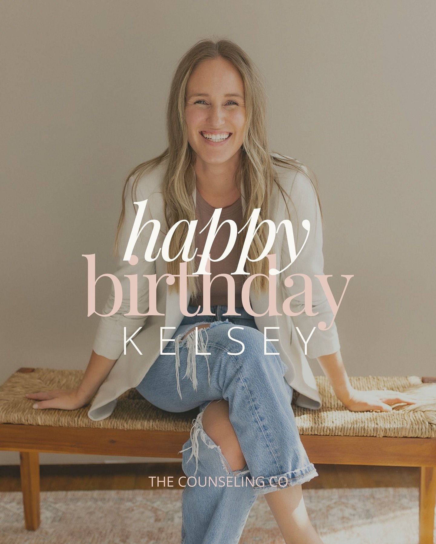 Wishing a very happy birthday to one our co-founders and therapists, Kelsey Foss, LCPC!🤍

Thank you for all you do, we are so excited to celebrate YOU!🫶✨

🤍 Your TCC Team