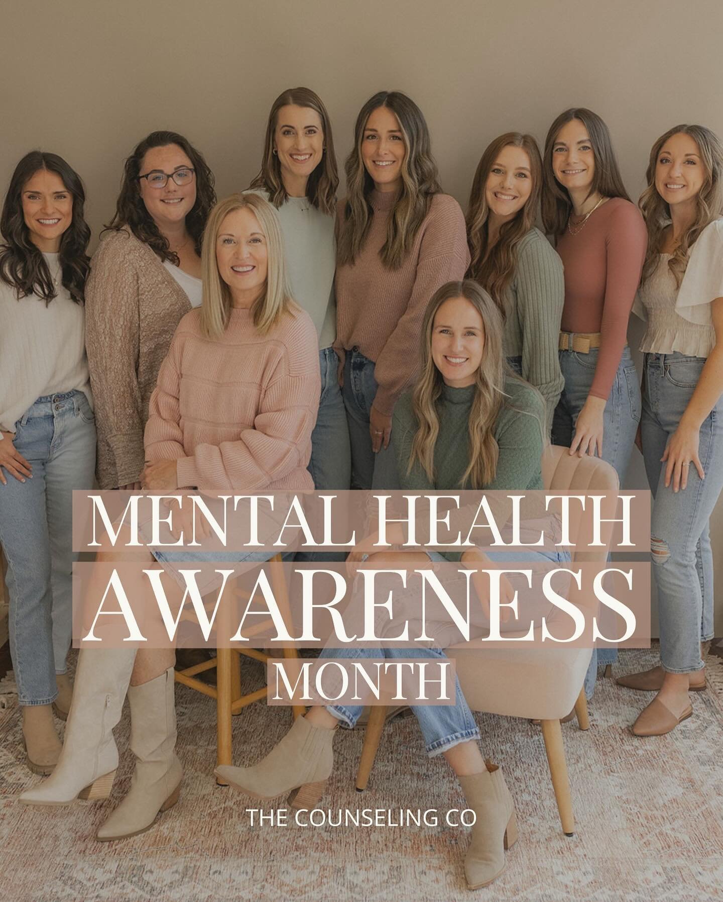 May is Mental Health Awareness Month &amp; no better time to highlight the work we, and other incredible women are doing!

If you are considering counseling or are eager to share why it is one of the most beneficial tools for a woman&rsquo;s optimum 