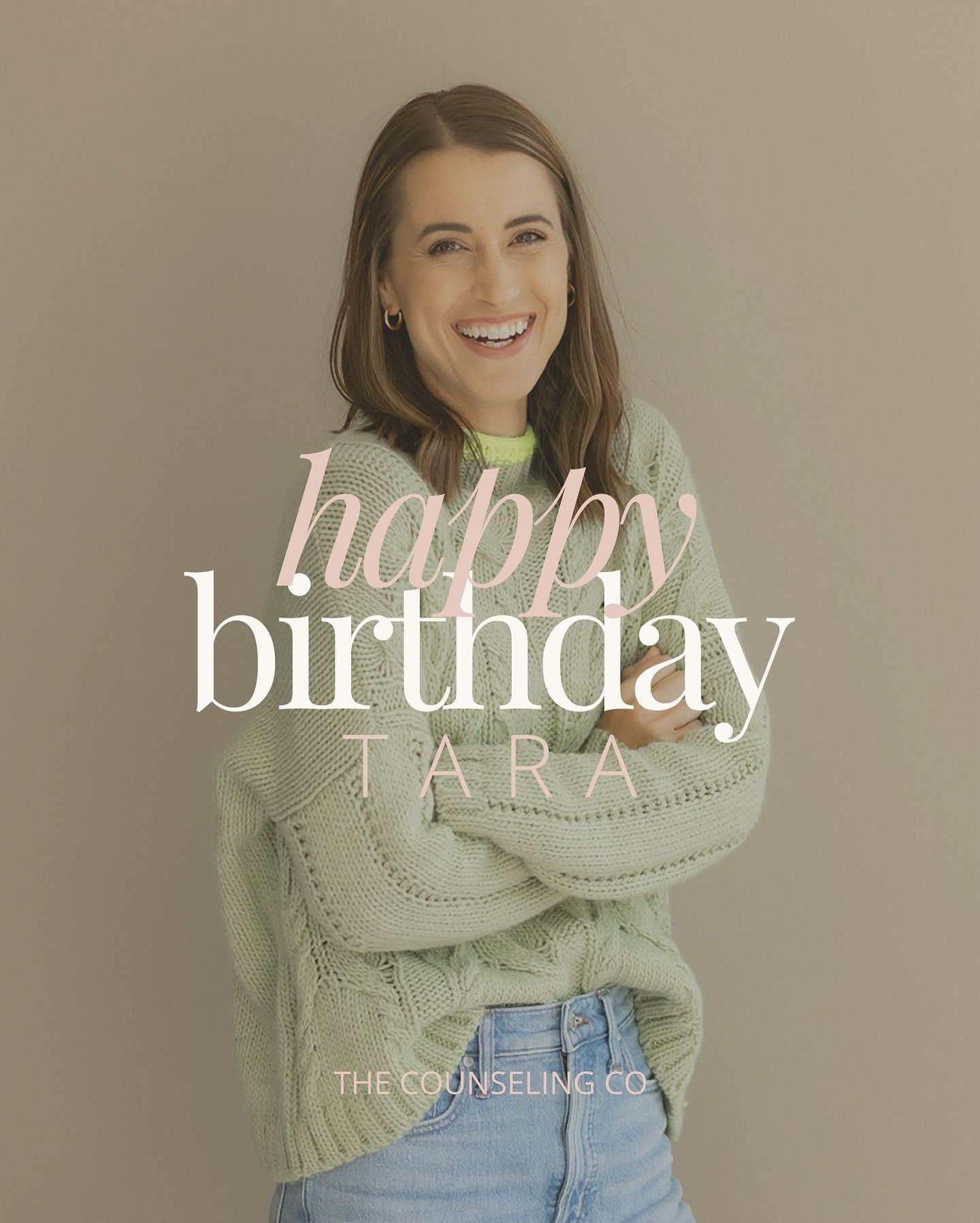 Wishing a very happy birthday to one of our therapists, Tara Westerhouse, LCPC, PMH-C!🤍

We are so excited to celebrate YOU!🫶✨

🤍 Your TCC Team