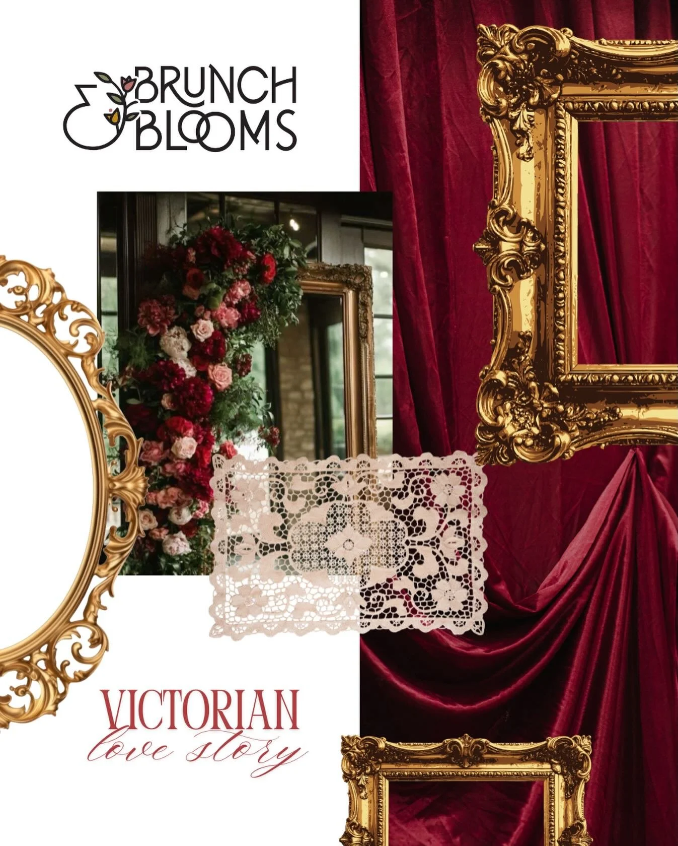 We met with the wonderful @plantoparty to finalize details of Brunch &amp; Blooms this week and friends, IT&rsquo;S GONNA BE EPIC! I don&rsquo;t want to give away alllll of the surprises (and there are LOTS!), but if this mood board doesn&rsquo;t get