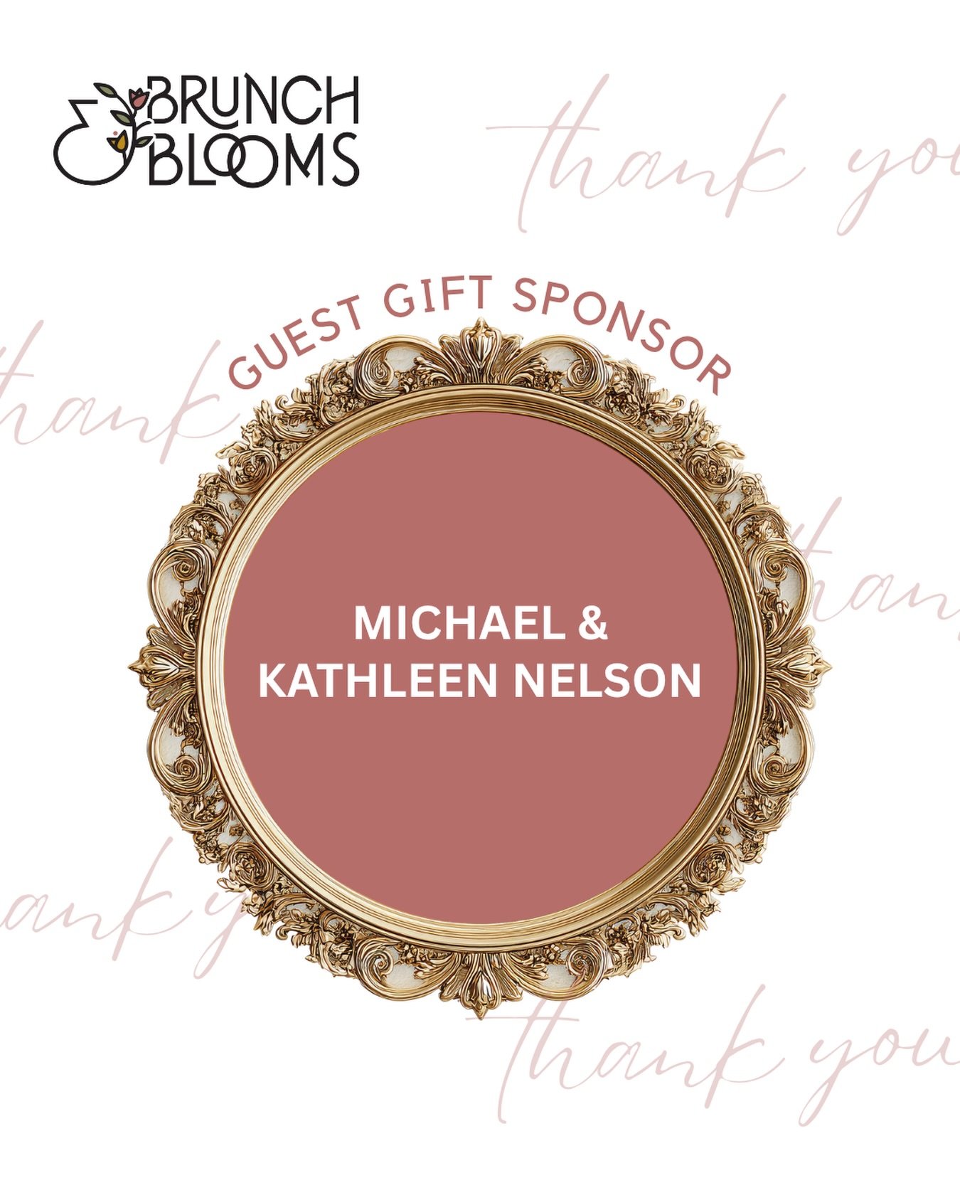 We absolutely LOVE spoiling our guests at Brunch &amp; Blooms and one of our favorite ways we do that is by giving each guest a gift! The gift this year is by far my ALL TIME favorite. 🥹 Our team has spent MONTHS working on this surprise, and we&rsq