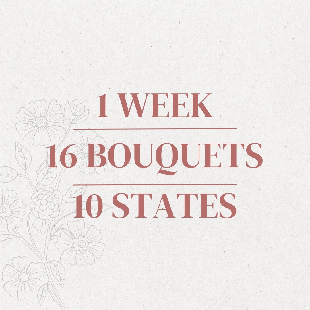 I opened my email last week. As always, I had an email from our Care Coordinator listing the moms who were receiving bouquets for the week. 

I read the email and cried. Hand over my mouth, eyes closed, cried. 

Haley in Minnesota.
Jordan in Texas.
V