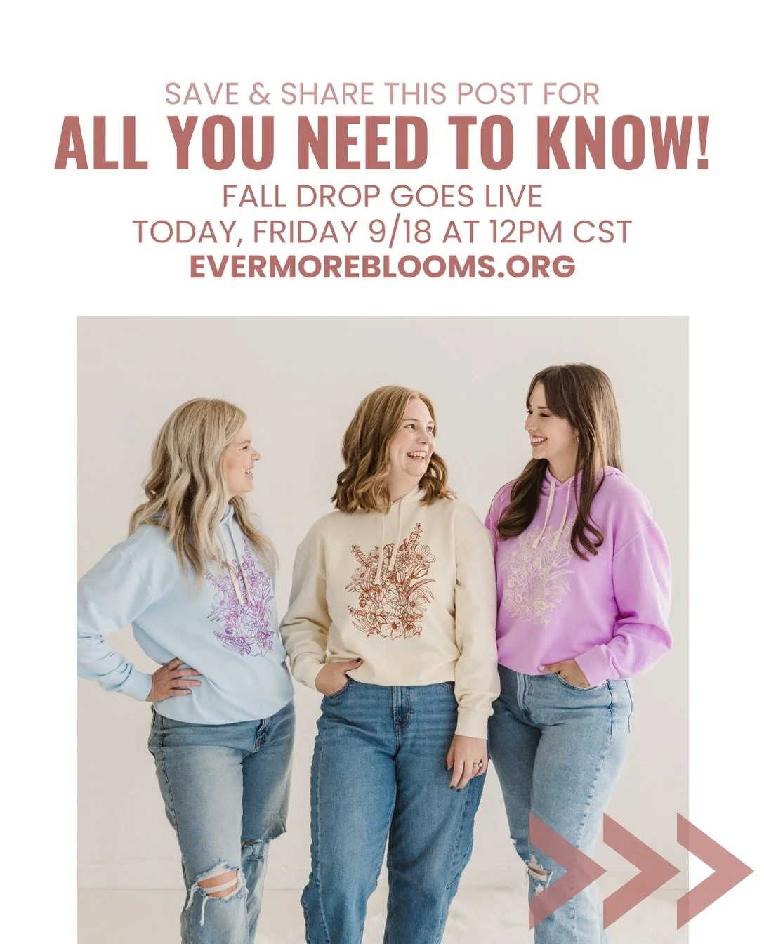 🚨 T-MINUS 5 HOURS UNTIL THE FALL DROP! Tell us what you&rsquo;re grabbing in the comments&hellip;we might just pick a winner or two for a little surprise! 🥰 SEE YOU AT 12pm at evermoreblooms.org! 🎉

All proceeds from the Bloom Boutique help fund o