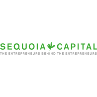 Sequoia Capital logo in green with a marijuana leaf replacing the letter 'Q'