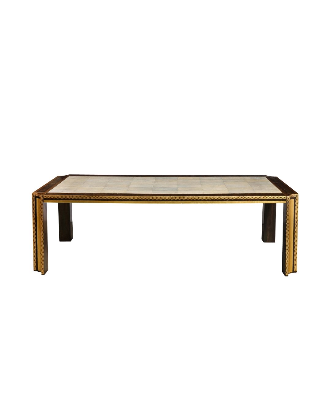 No. 2577 / Superb Rosewood and Shagreen Table by Karl Springer