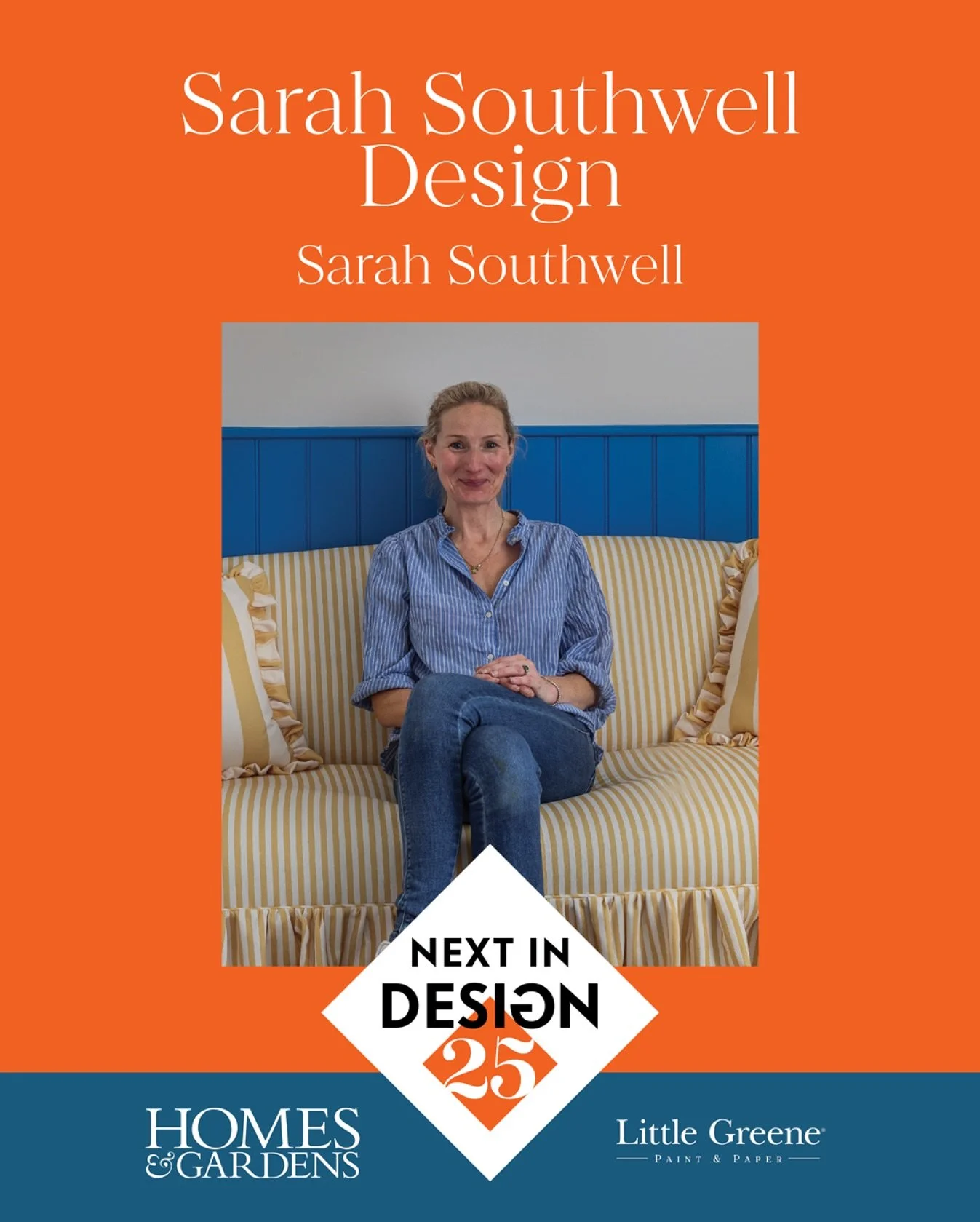 I am so delighted and so very grateful to be included in this year&rsquo;s Next in Design 2025, NiD25 is the cornerstone of Next in Design, an initiative from Homes and Garden. The NiD25 is a list of 25 British designers @homesandgardensofficial and 