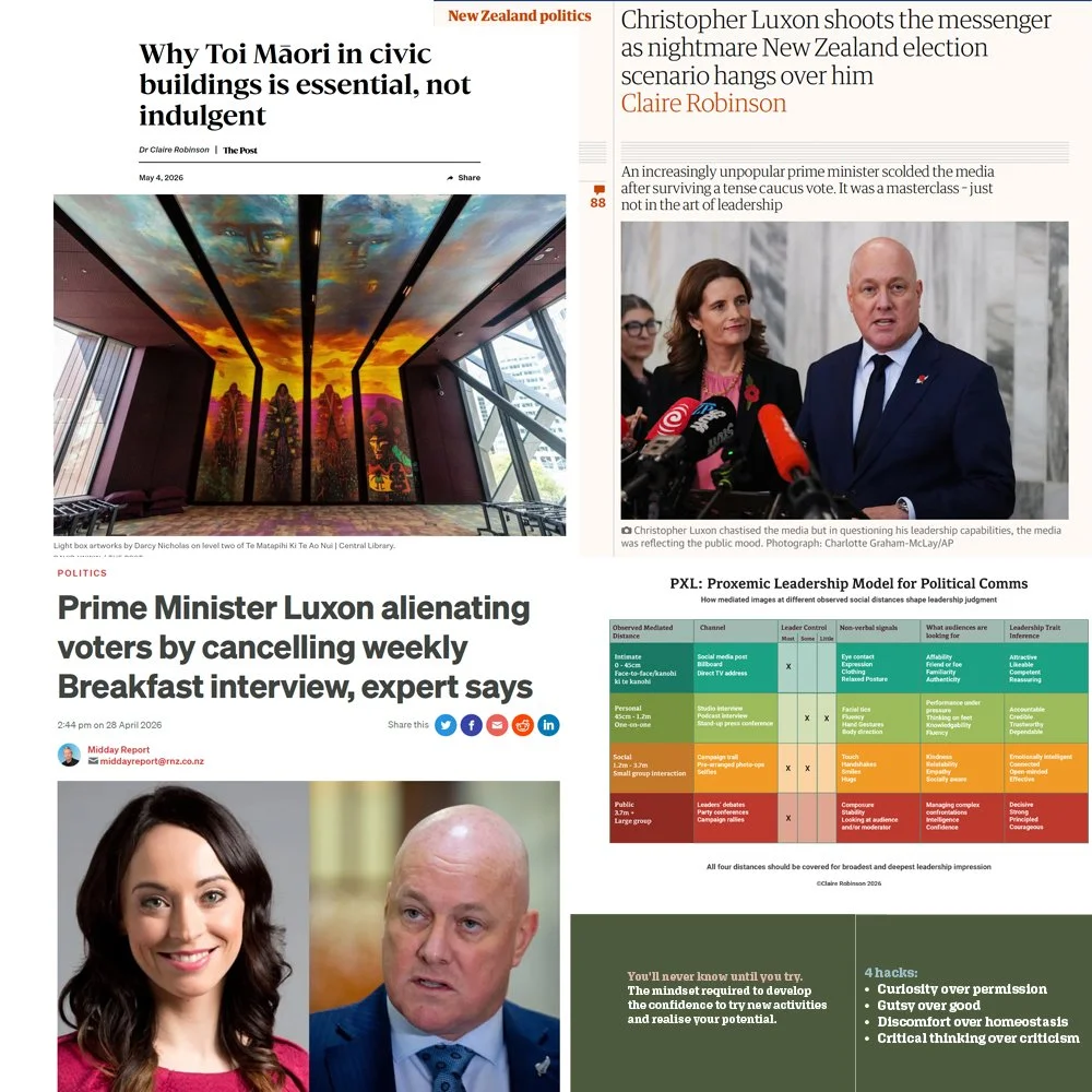 The common thread: what Luxon's media strategy and Toi Māori have to do with each other