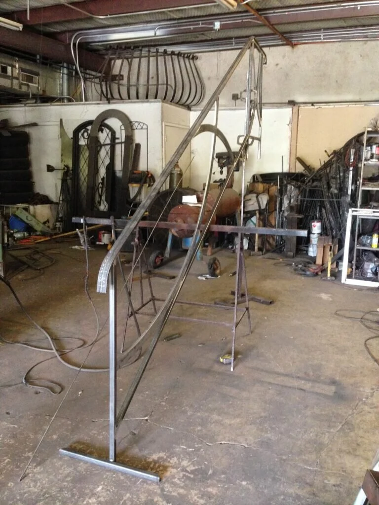 Step Change: Custom Stair Railing Design & Fabrication — Turnstyle ...