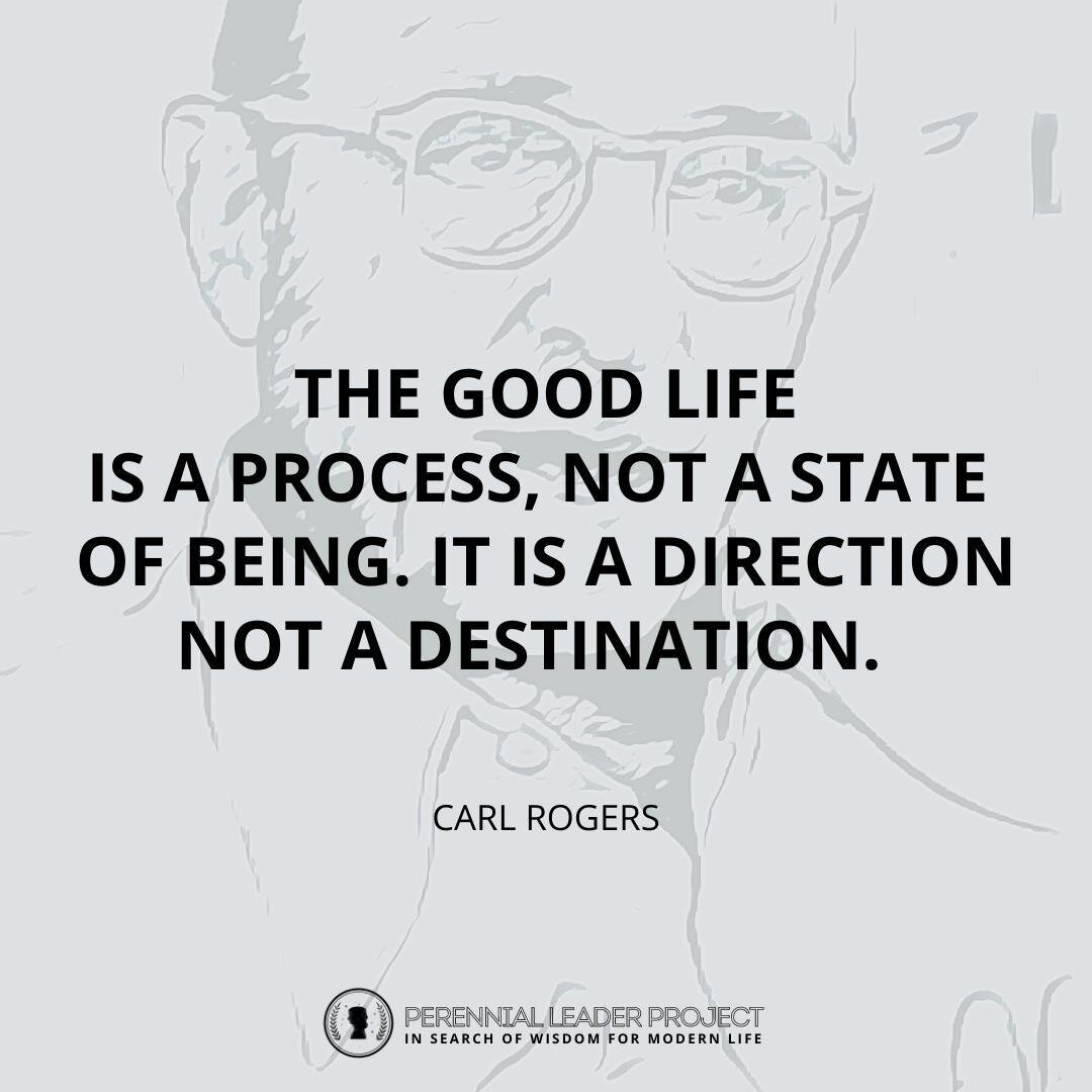 The good life is a process, not a state of being. It is a direction not a destination. - Carl Rogers

#goodlife #carlrogers #mindfulness #meditation #psychology #neuroscience #mind #mindset #perseverance #change #habits #resilience #goodlife #goodvib