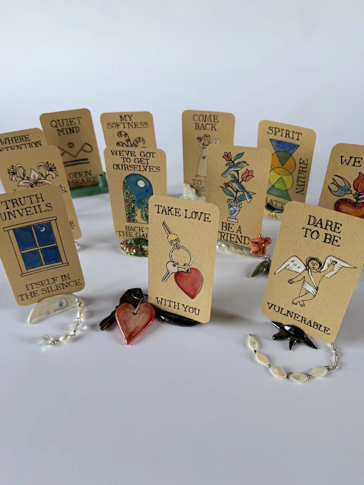 Georgena Senior, We Are Here to Grow, Meditation Cards